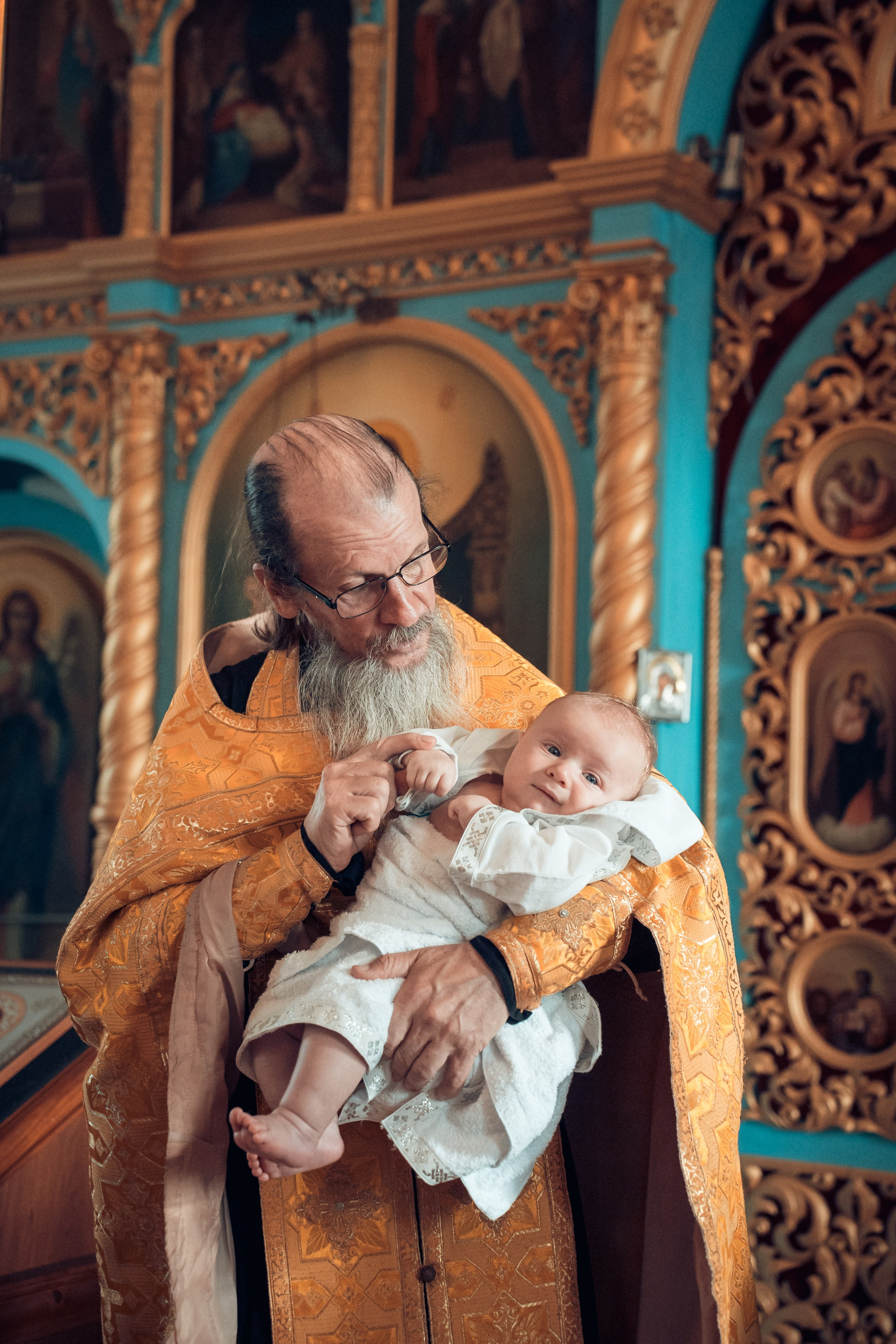 Таинство Крещения (репортажная съемка). Moscow_CPC