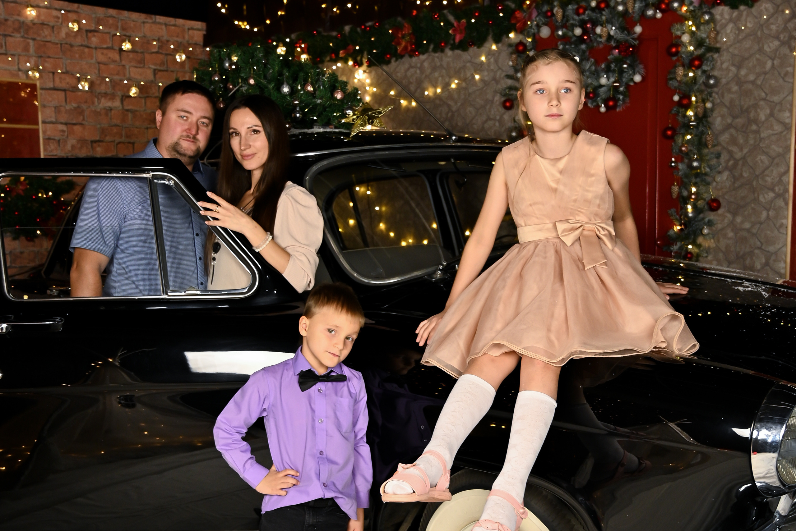 Новогодняя фотосессия Юлии и ее семьи. Свадебный и семейный фотограф в Хабаровске Оксана Новикова