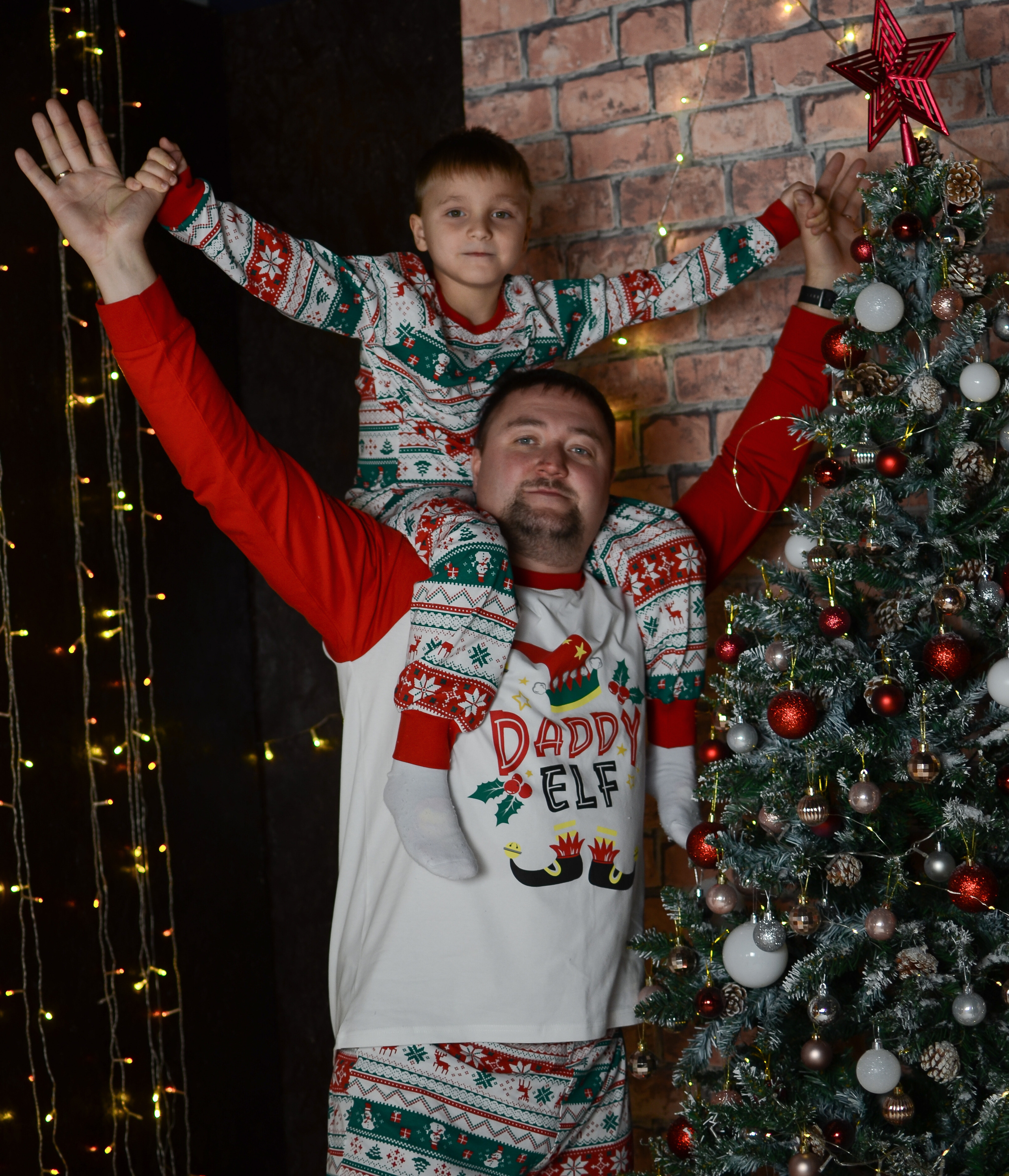 Новогодняя фотосессия Юлии и ее семьи. Свадебный и семейный фотограф в Хабаровске Оксана Новикова