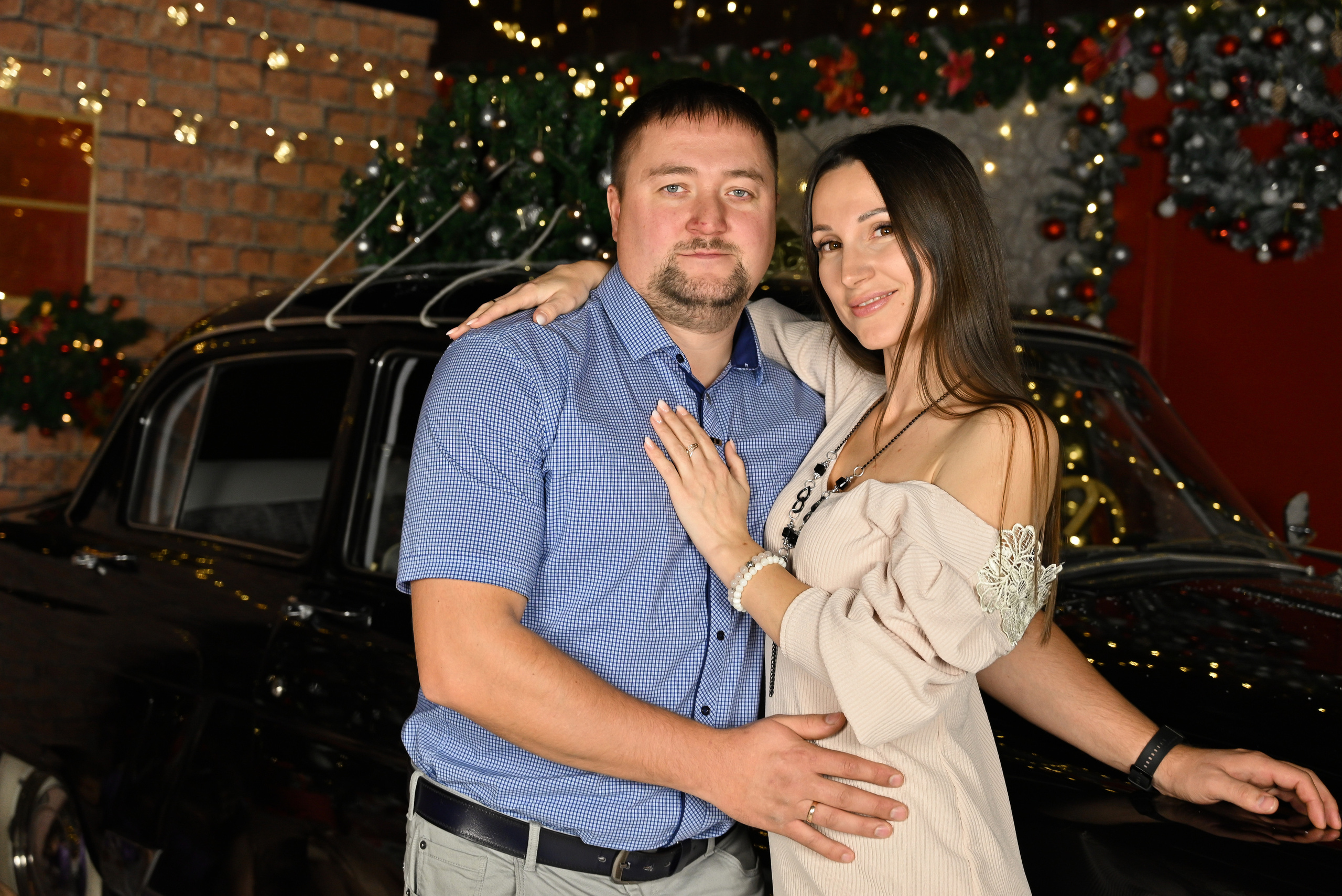 Новогодняя фотосессия Юлии и ее семьи. Свадебный и семейный фотограф в Хабаровске Оксана Новикова