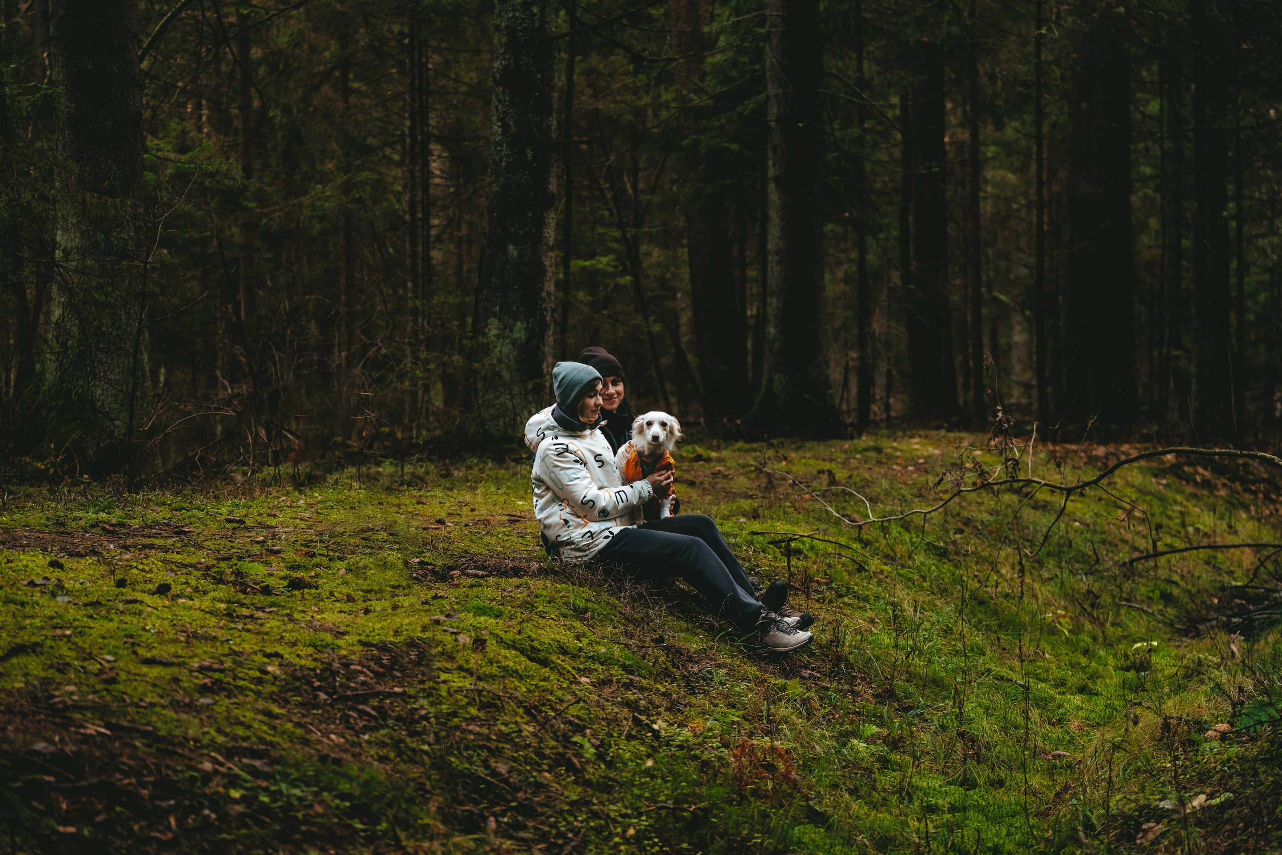 Бруно, Алена и Антон. Фотограф анималист в Спб недорого Олеся Майорова