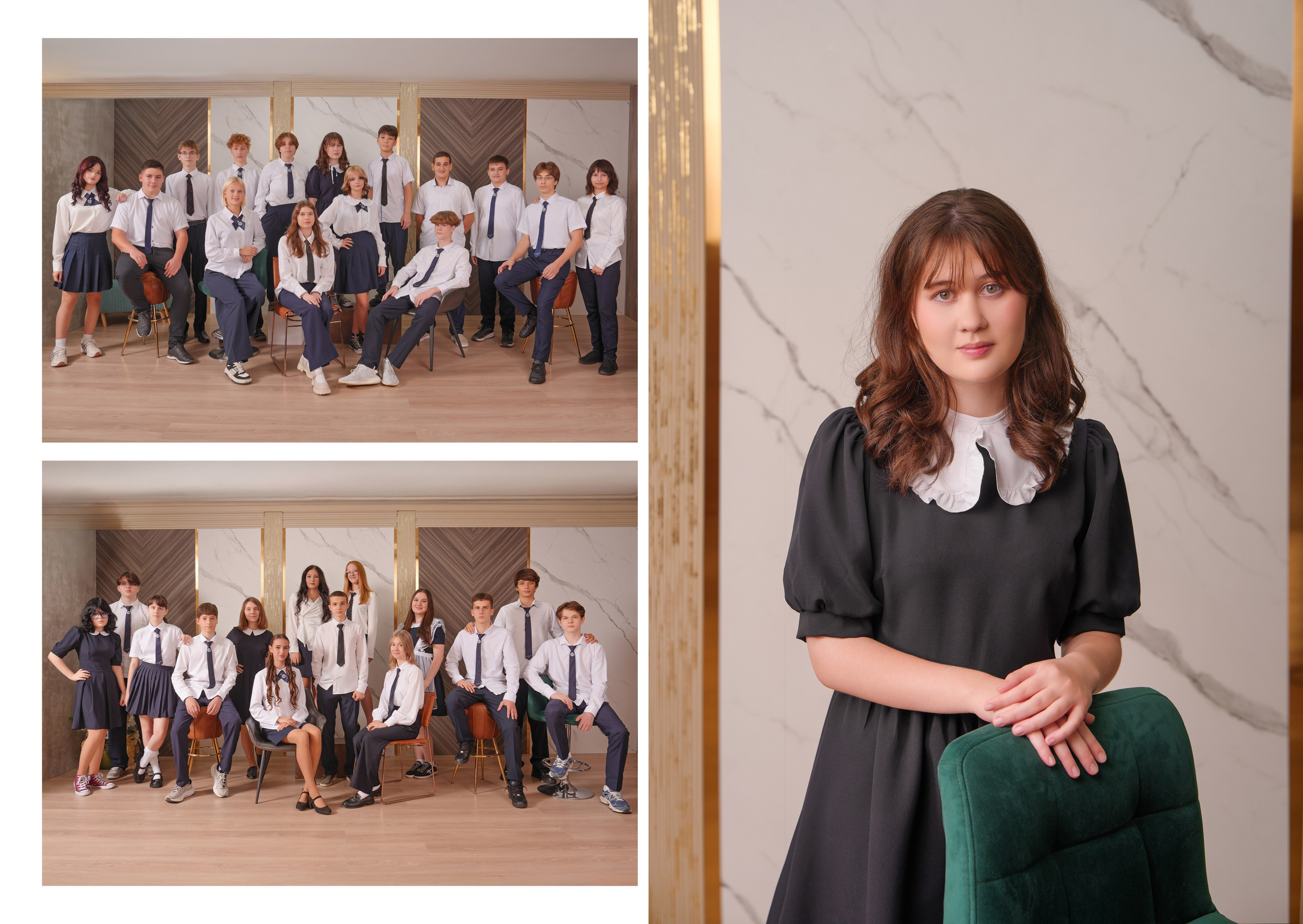 ШКОЛА 6-9Б. Красивый выпускной альбом в Краснодаре