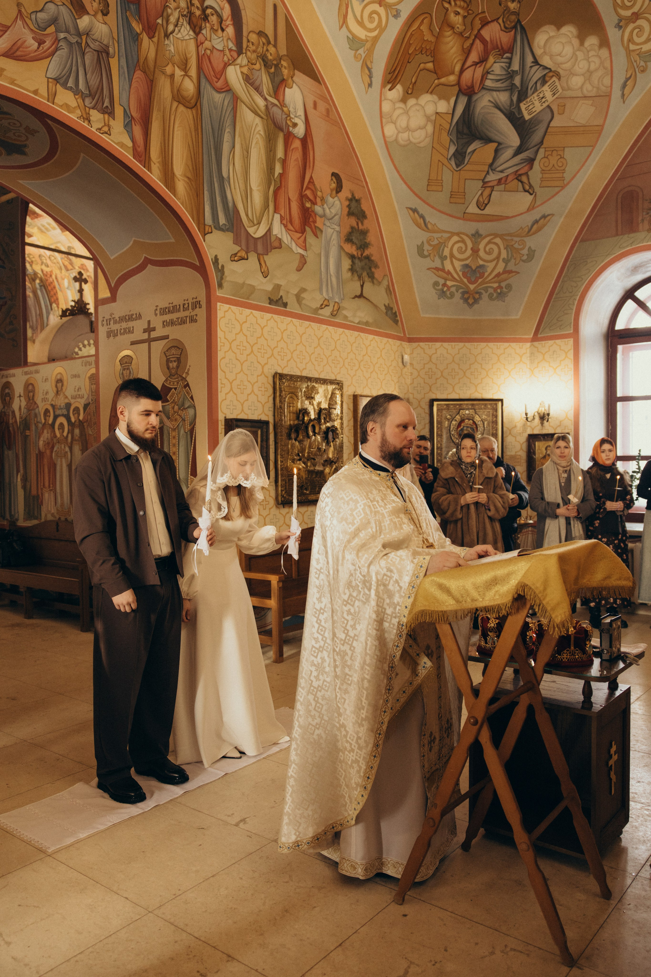 Таинство Венчания Андрея и Ксении. Фотограф Сотникова Вероника