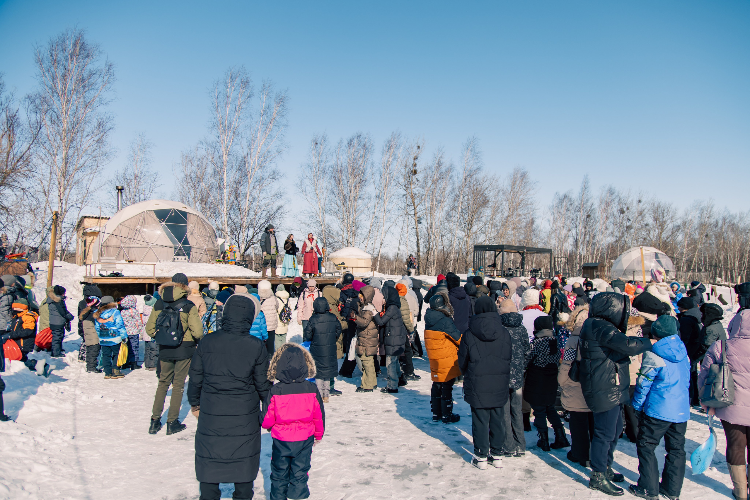 Закрытие масленицы «ДВ Каникулы». МЕДИА-РЕСУРС ХАБАРОВСК / Фотоотчеты / Репортажи / События