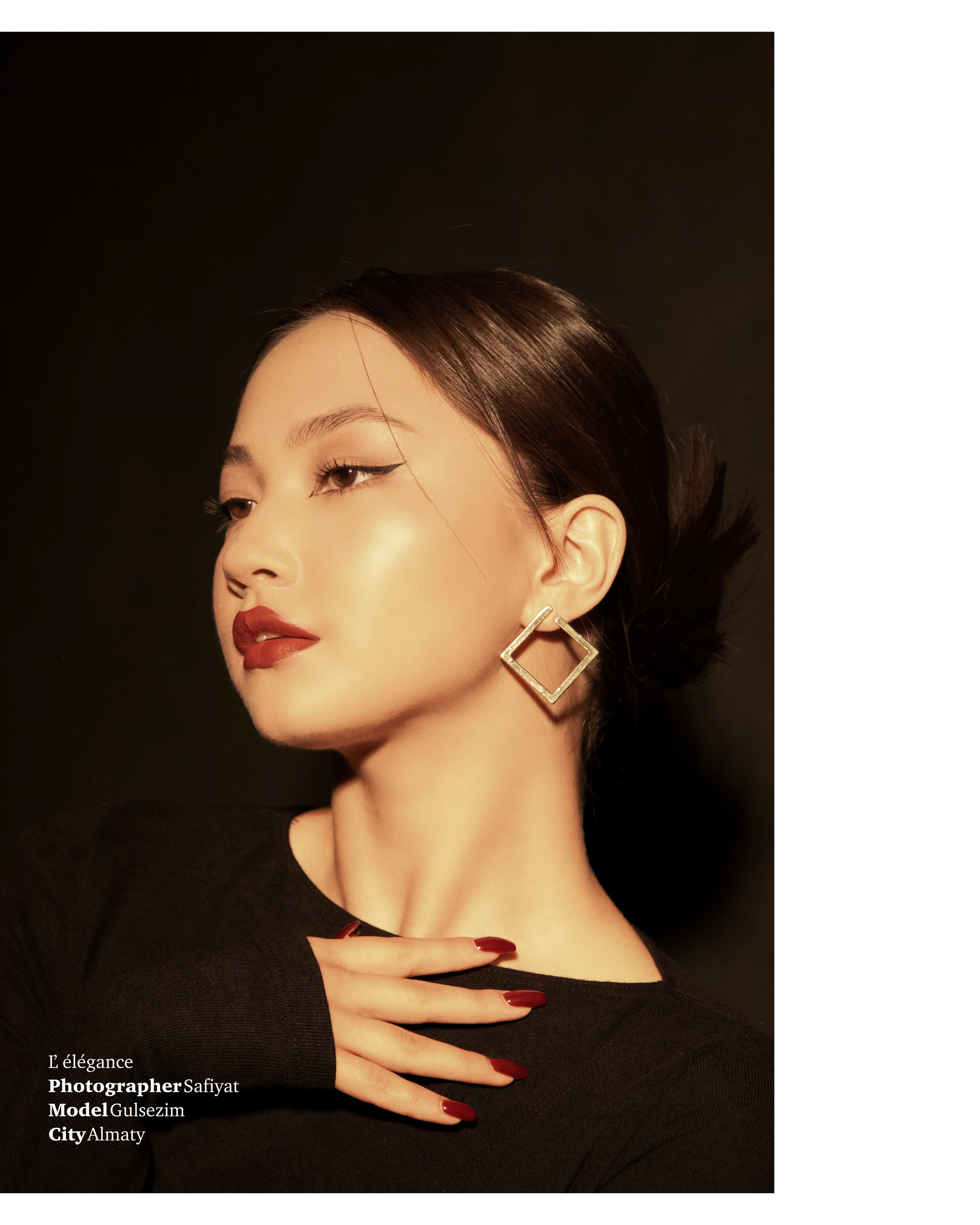 L' élégance. Gulsezim. Fashion, portrait, personal photographer. Almaty, KZ