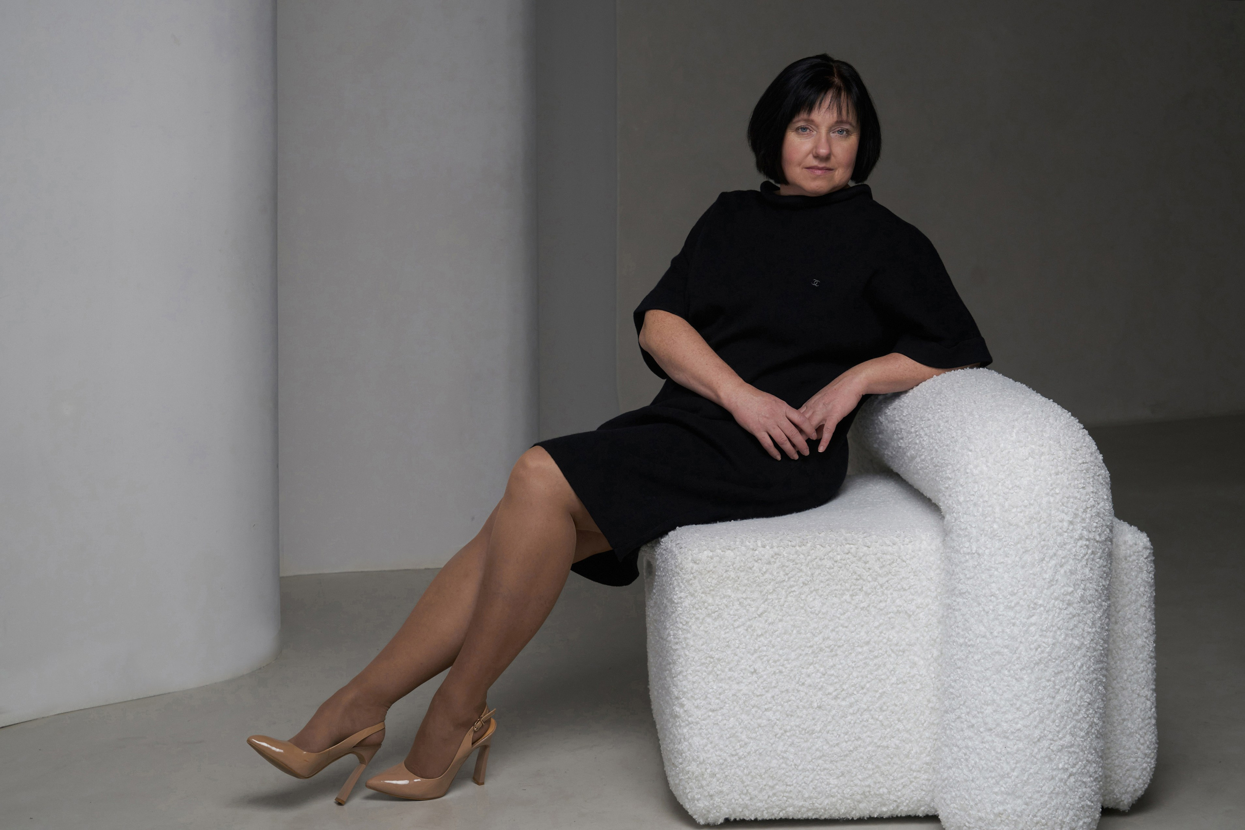 Деловой портрет в студии.Роскошный возраст 50+. Свадебный, семейный и контент фотограф в Санкт- Петербурге Елена Грие