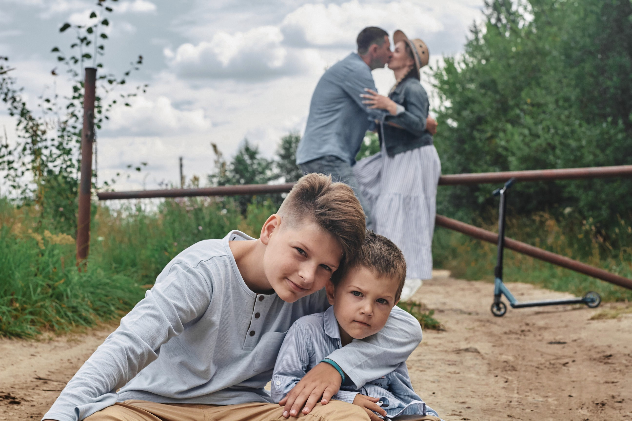 Семейная съёмка на старой Мельнице. Свадебный, семейный и контент фотограф в Санкт- Петербурге Елена Грие