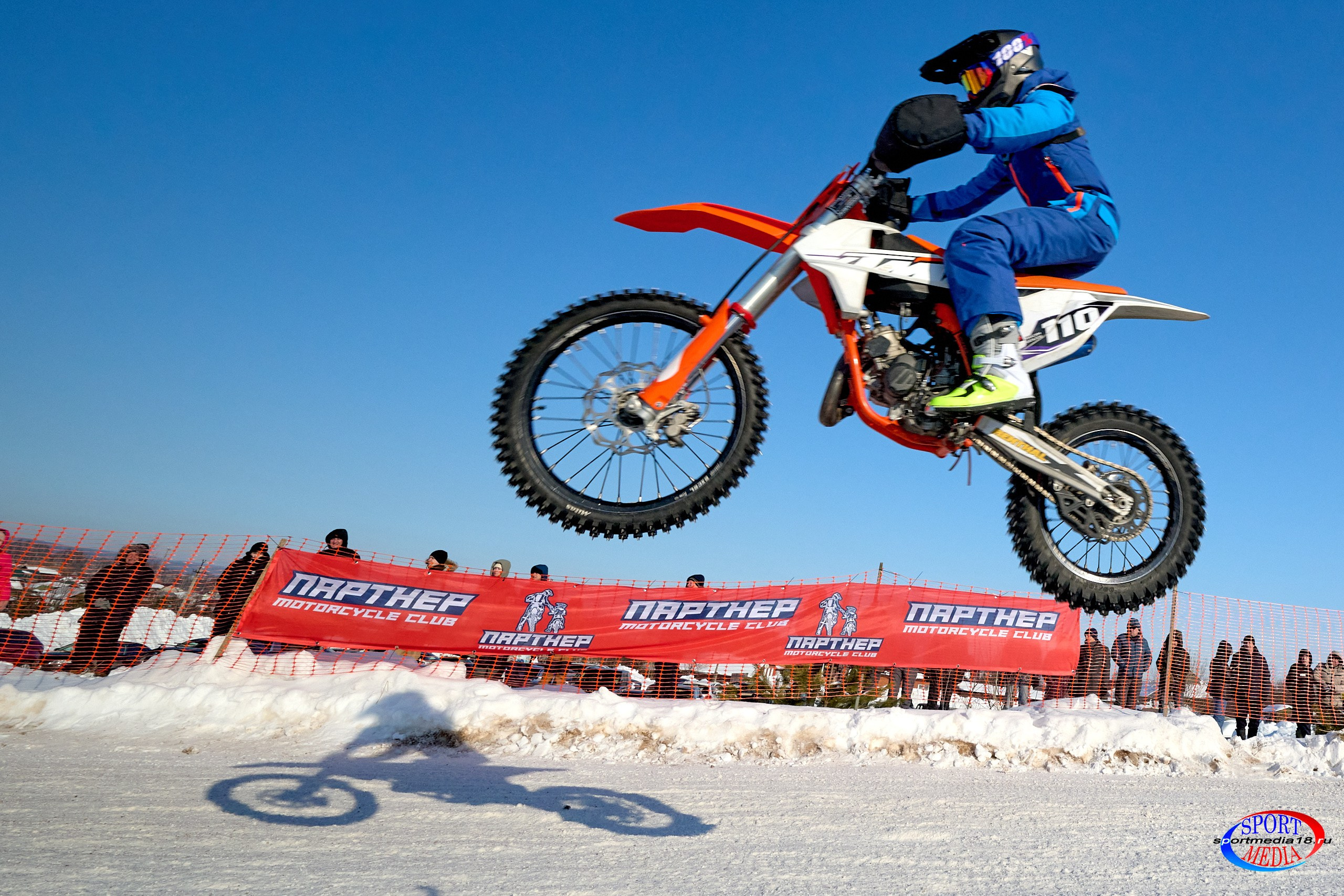 3 этап Кубка Удмуртской Республики по мотокроссу. Воткинск 23.02.2025. Спортивный репортажный фотограф в Ижевске Сергей Мерзляков