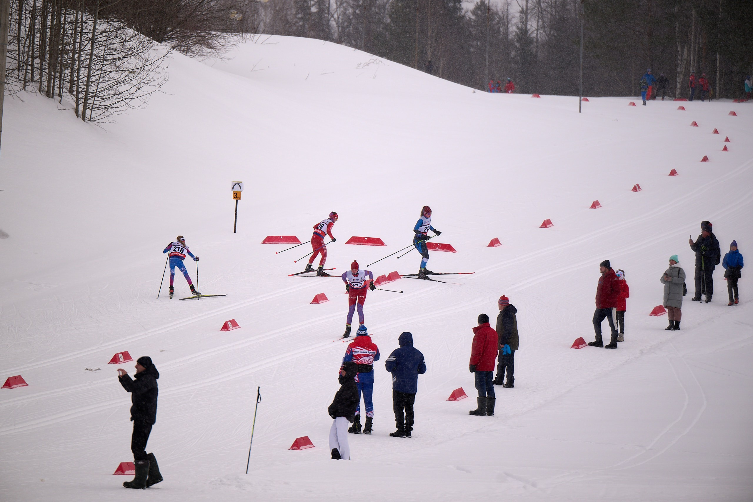 Всероссийские соревнования по лыжным гонкам «Пионерская правда». Ижевс. Спортивный репортажный фотограф в Ижевске Сергей Мерзляков