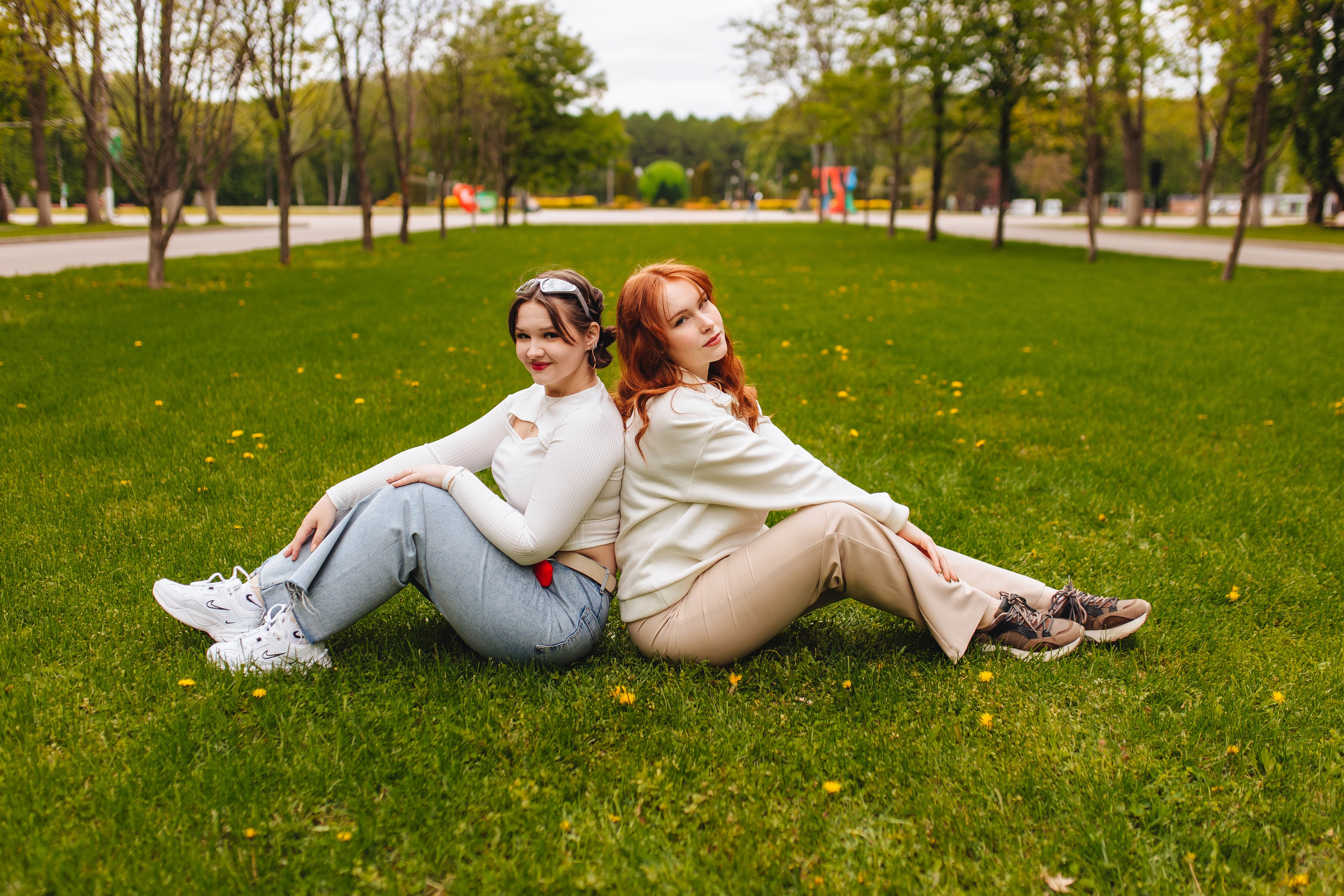 11 класс в парке. Свадебный и семейный фотограф в Туле и области Маша Костина