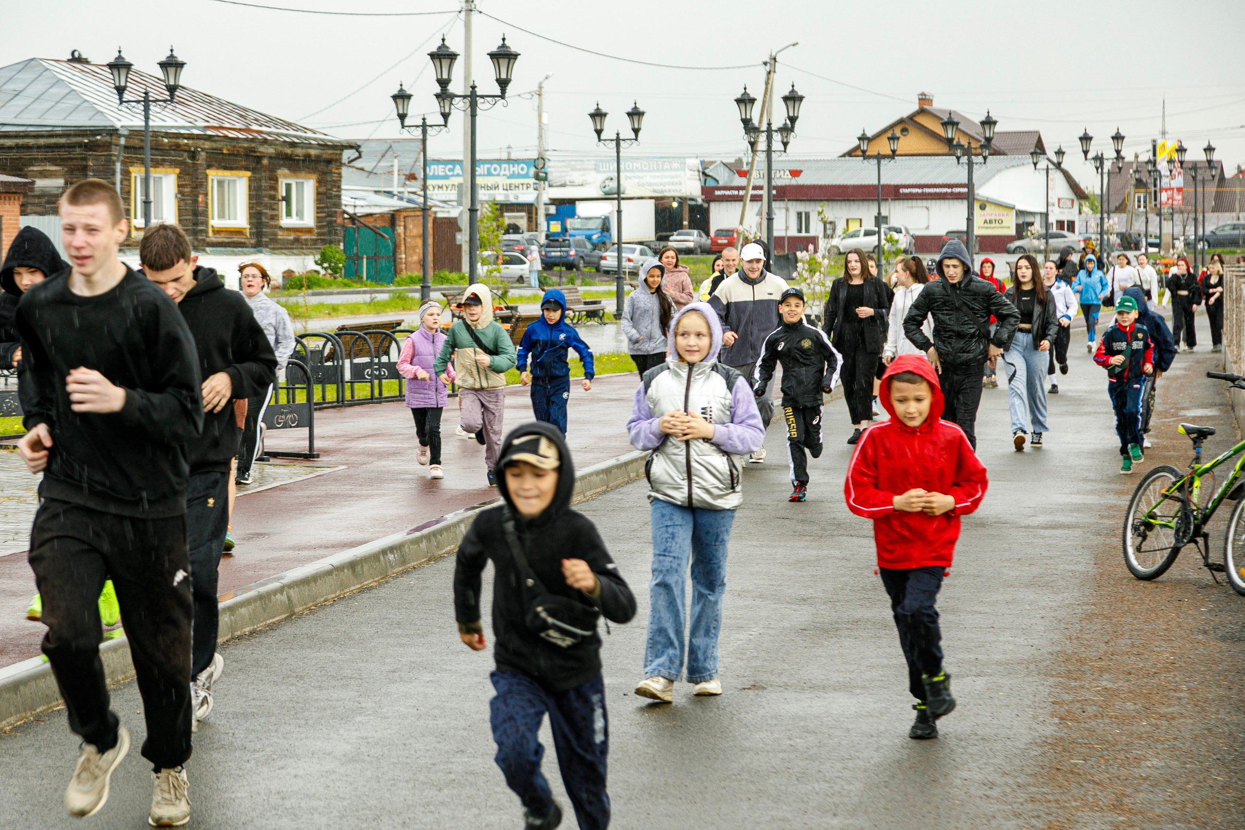 «СпортЛето» и «Зарядка с чемпионом» — семья Сармачевых 😋. Фотограф Андрей Гузеев