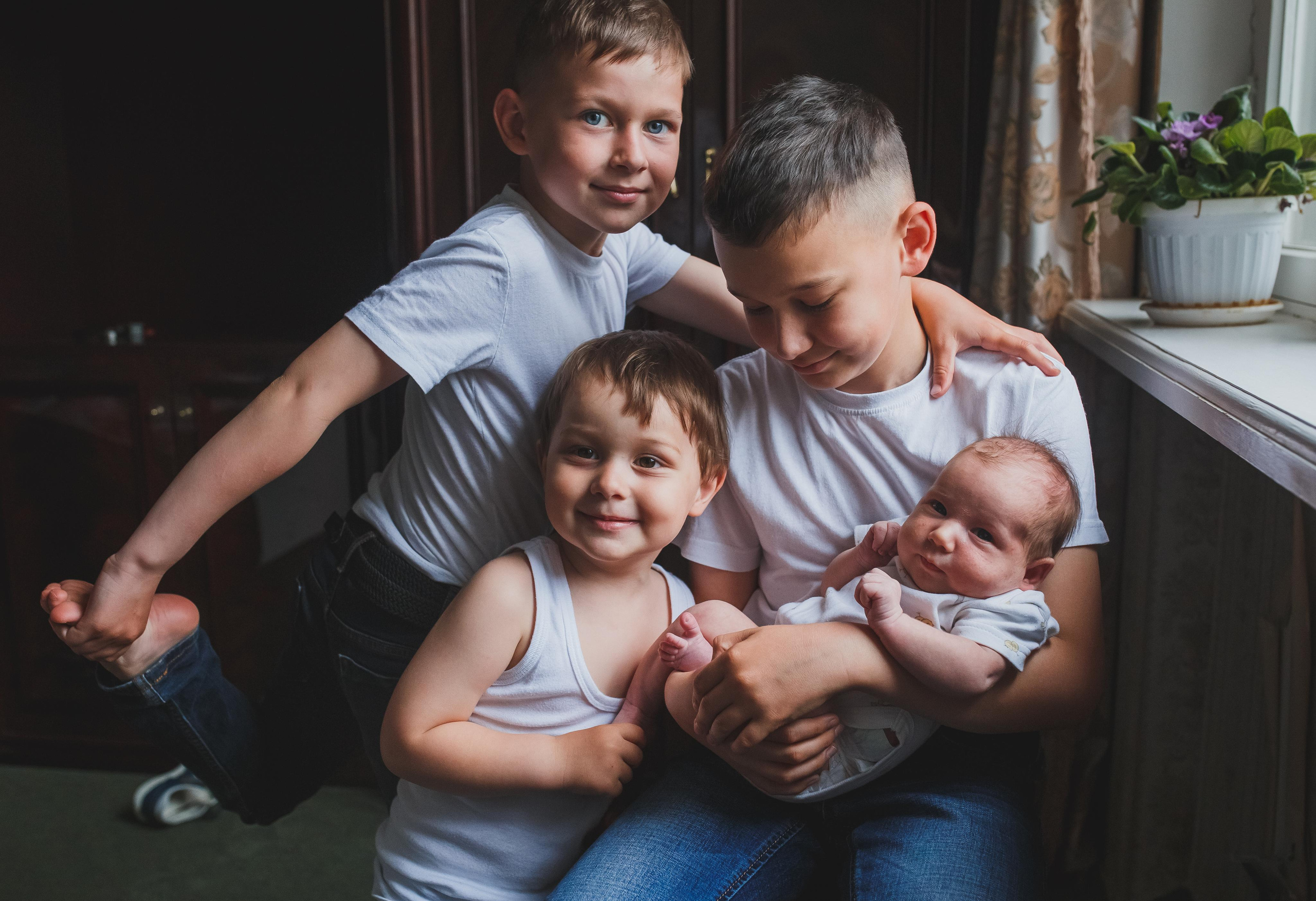 Ирина, Сергей и много детей. Семейный и детский фотограф в Севастополе