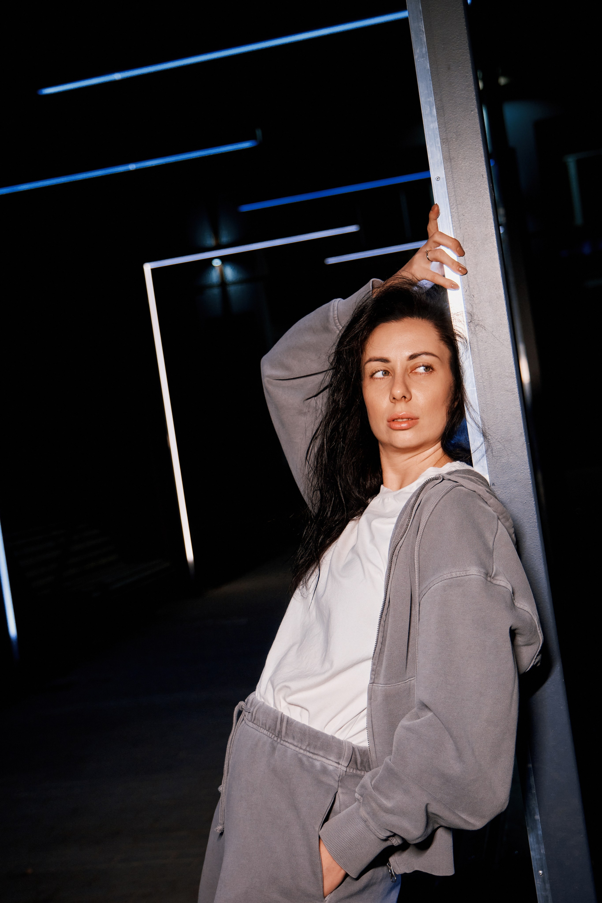 Наташа. Фотосессия по ночному городу. Фотограф Таганрог Анна Трайжон