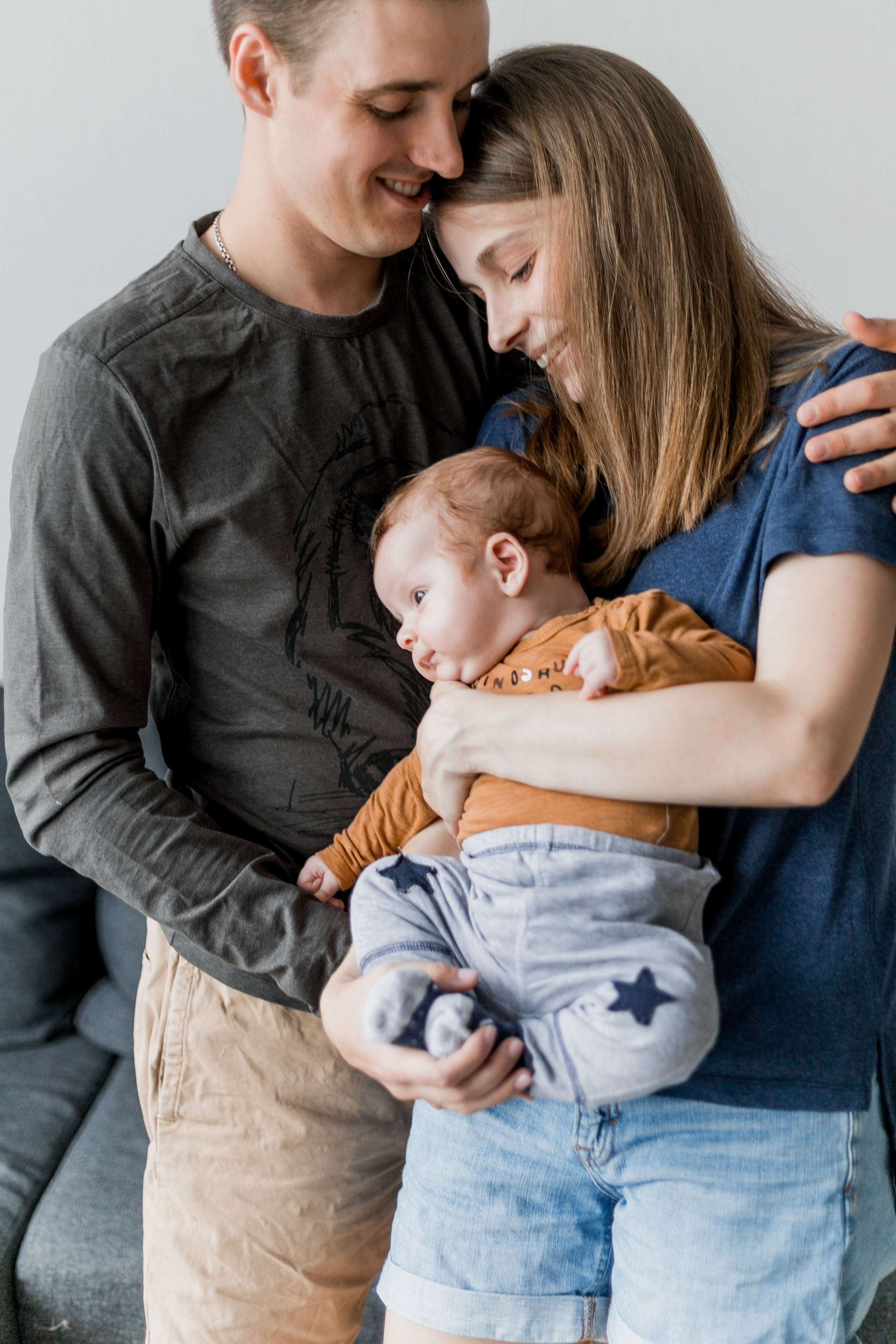 С малышом. Фотограф Софья Володкина