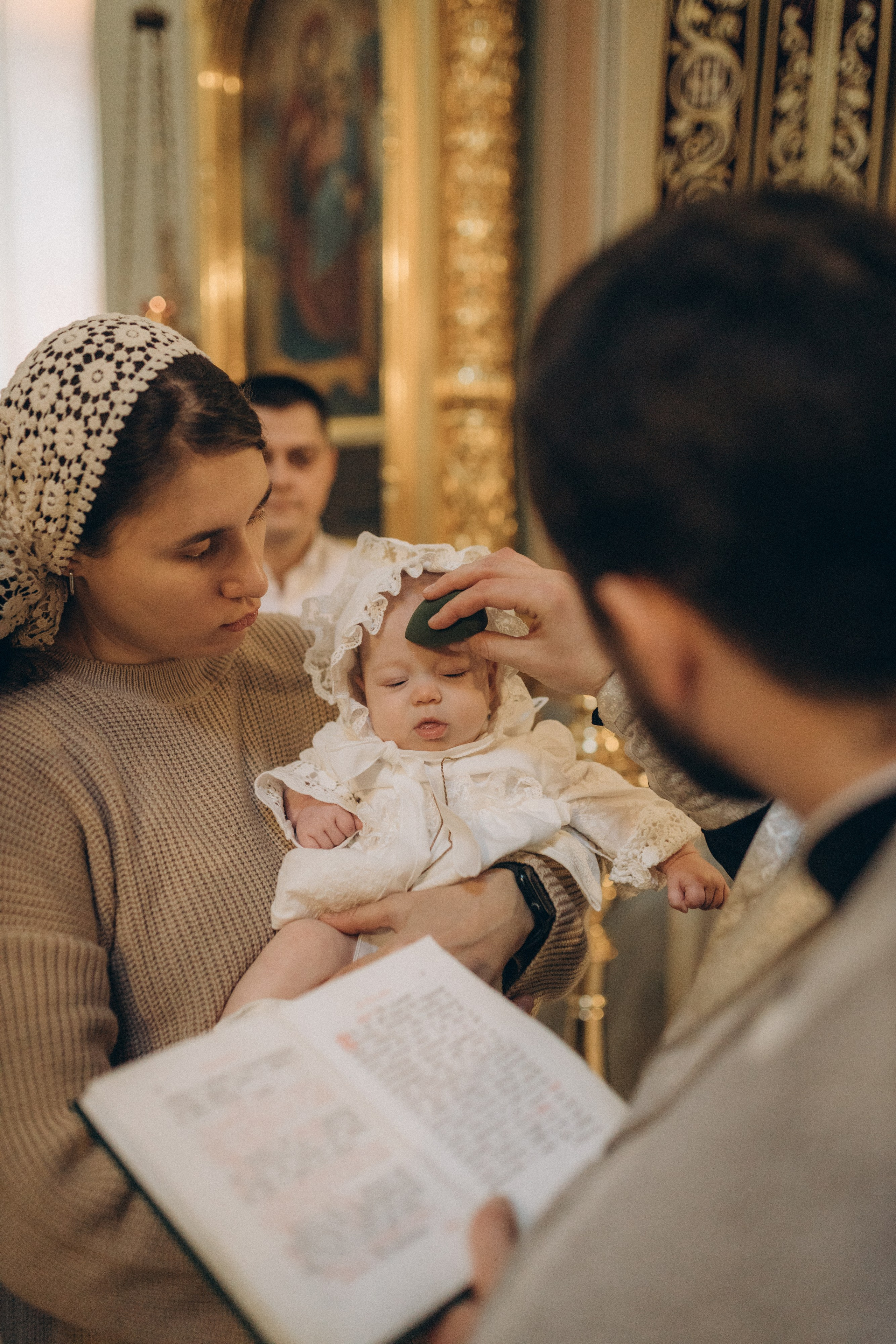 Крещение Анютки. Семейный фотограф и фотограф на роды в Ростове-на-Дону Мухина Виктория