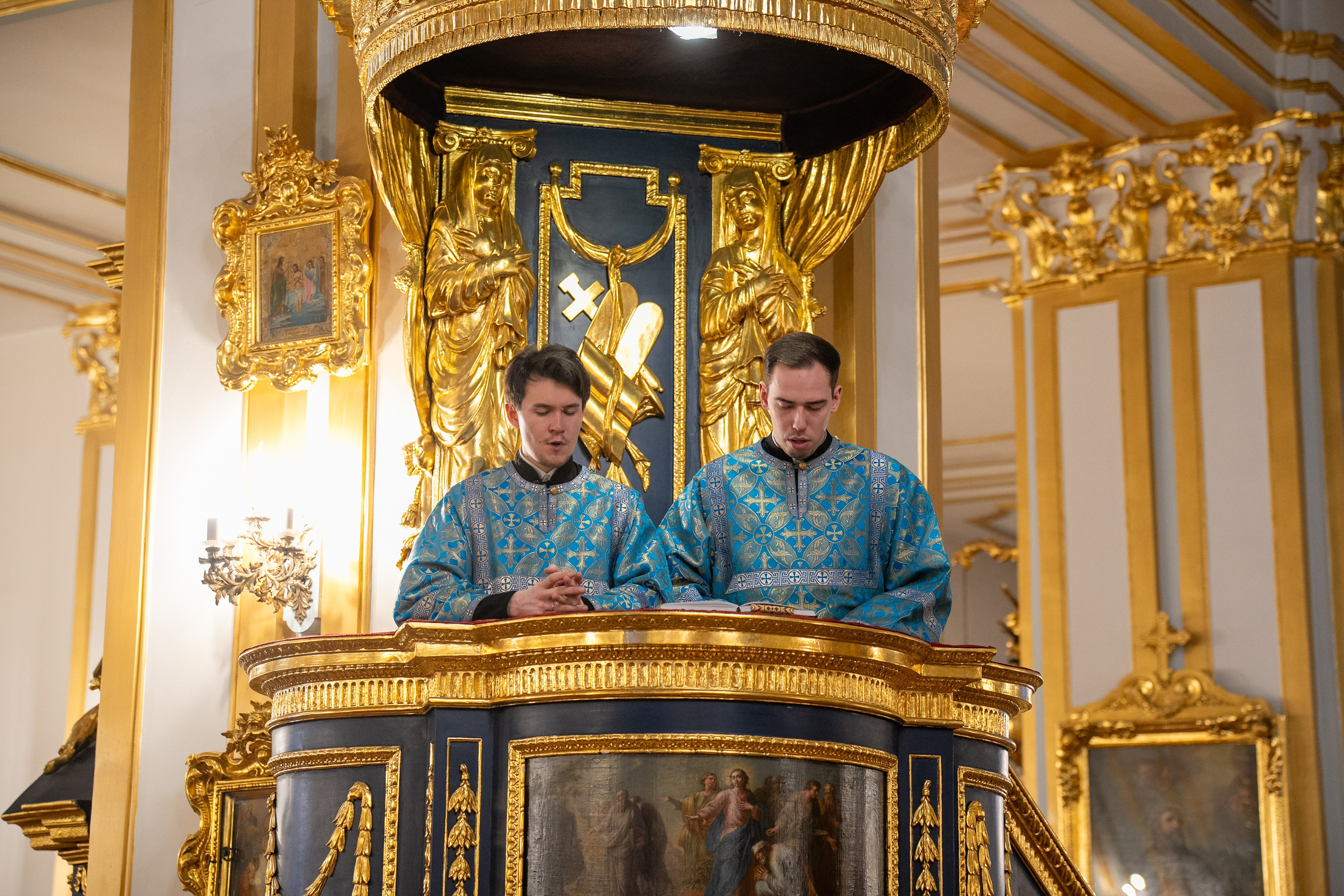 Страстная седмица. Великий понедельник. НИКОЛО-БОГОЯВЛЕНСКИЙ МОРСКОЙ СОБОР