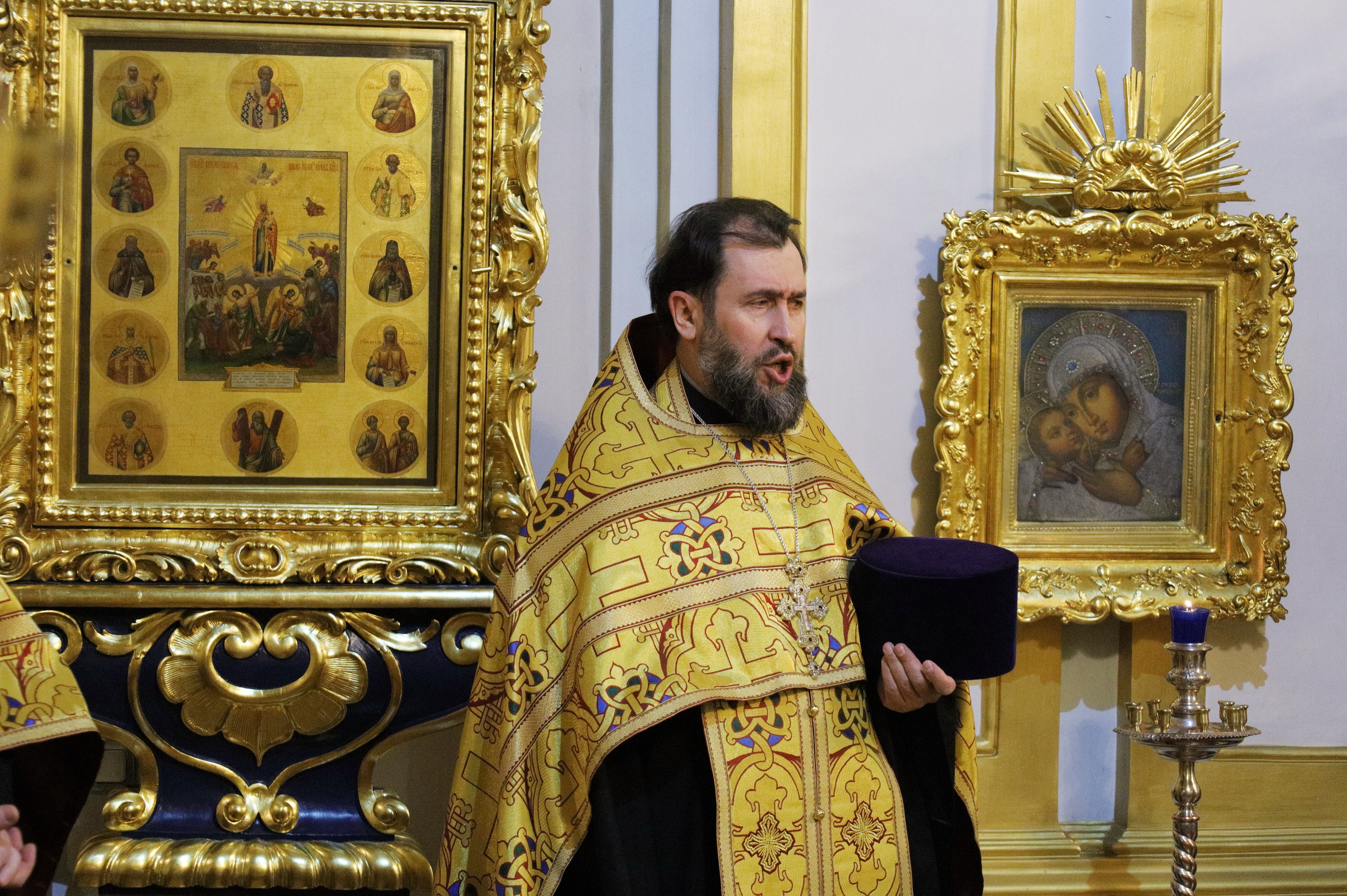 СЛУЖЕНИЕ В КАНУН ДНЯ ПАМЯТИ СВЯТИТЕЛЯ НИКОЛАЯ ЧУДОТВОРЦА. НИКОЛО-БОГОЯВЛЕНСКИЙ МОРСКОЙ СОБОР