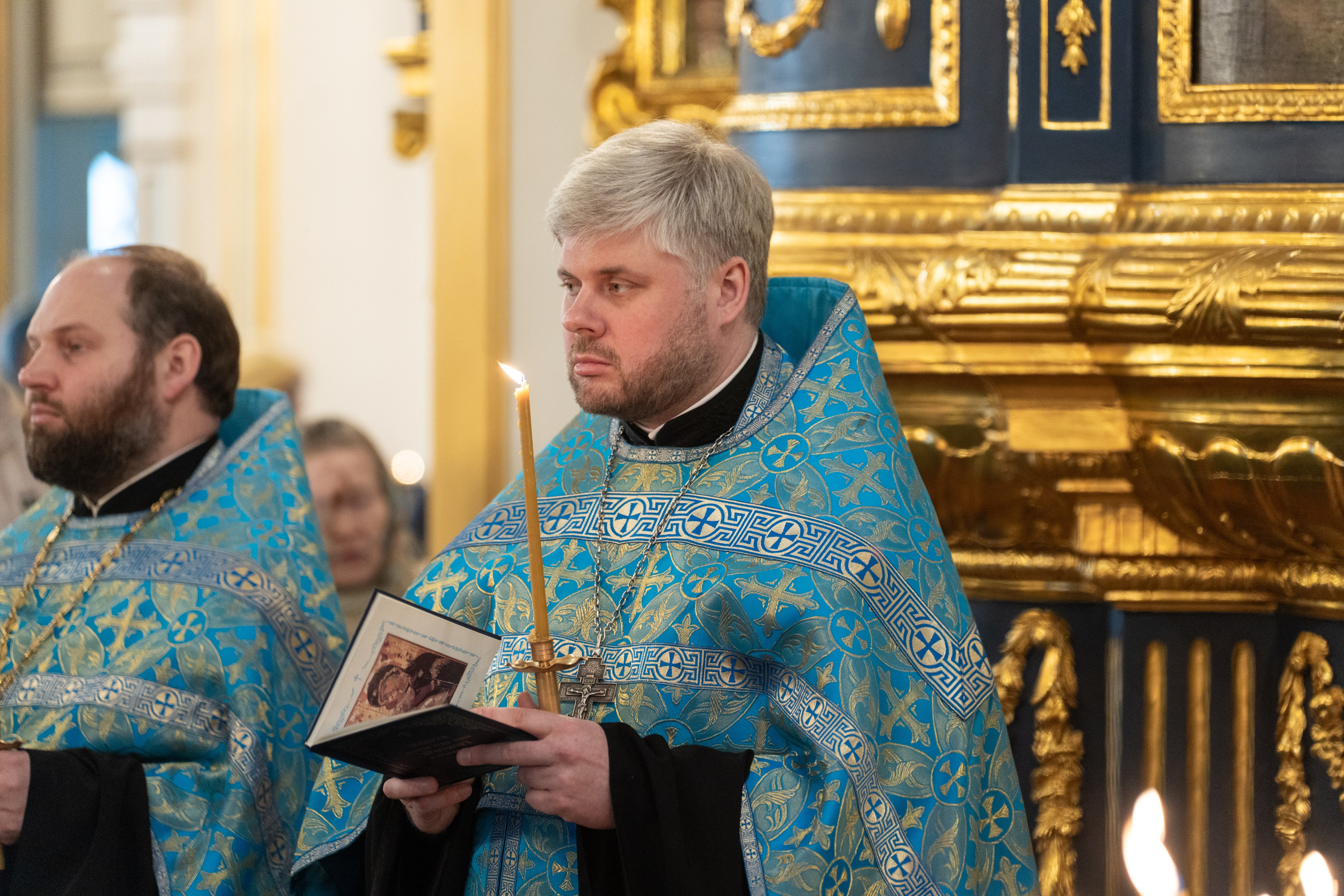 Утреня с акафистом Пресвятой Богородице. НИКОЛО-БОГОЯВЛЕНСКИЙ МОРСКОЙ СОБОР
