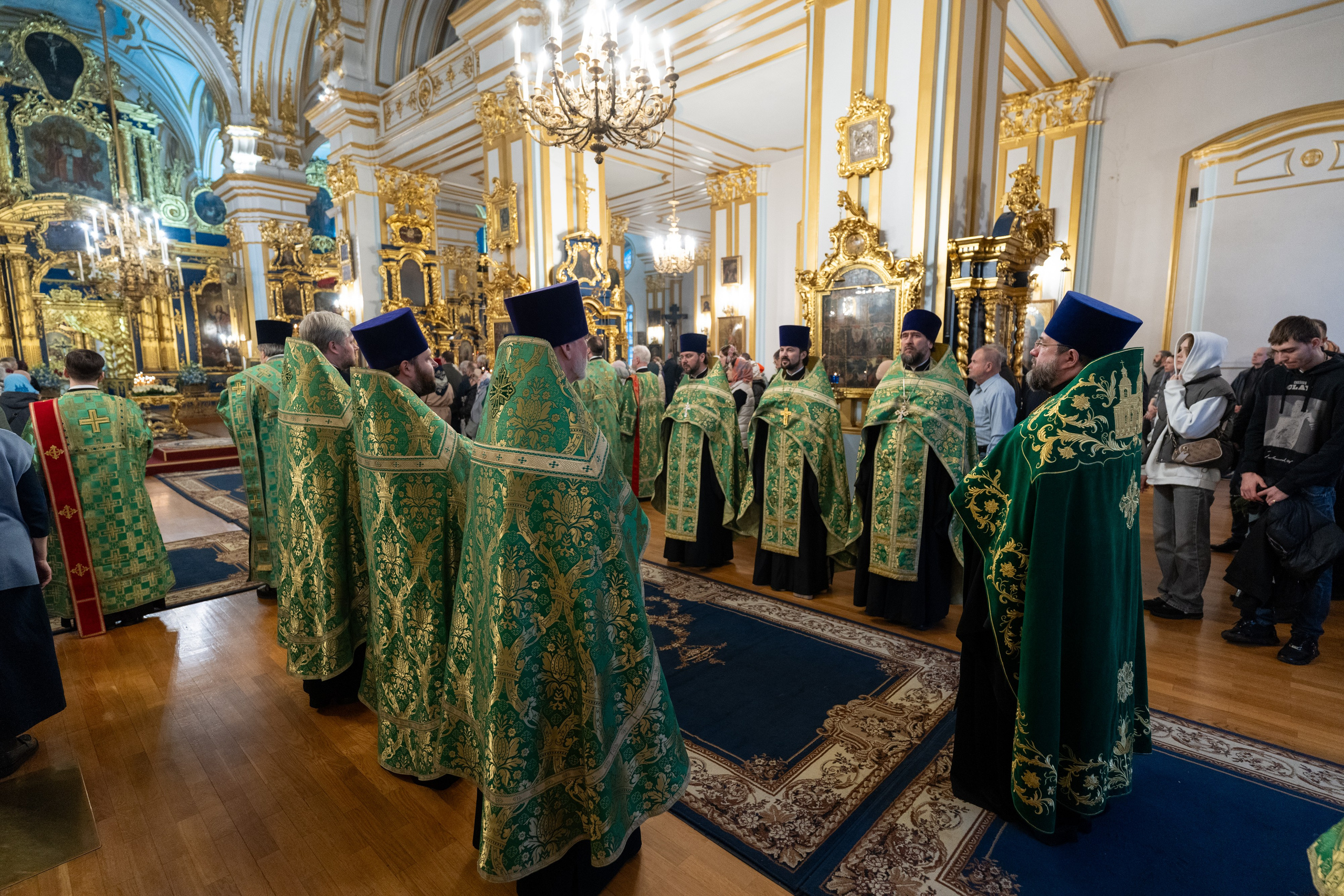 Суббота 6-й седмицы, ваий. Лазарева суббота. Воскрешение прав. Лазаря. НИКОЛО-БОГОЯВЛЕНСКИЙ МОРСКОЙ СОБОР