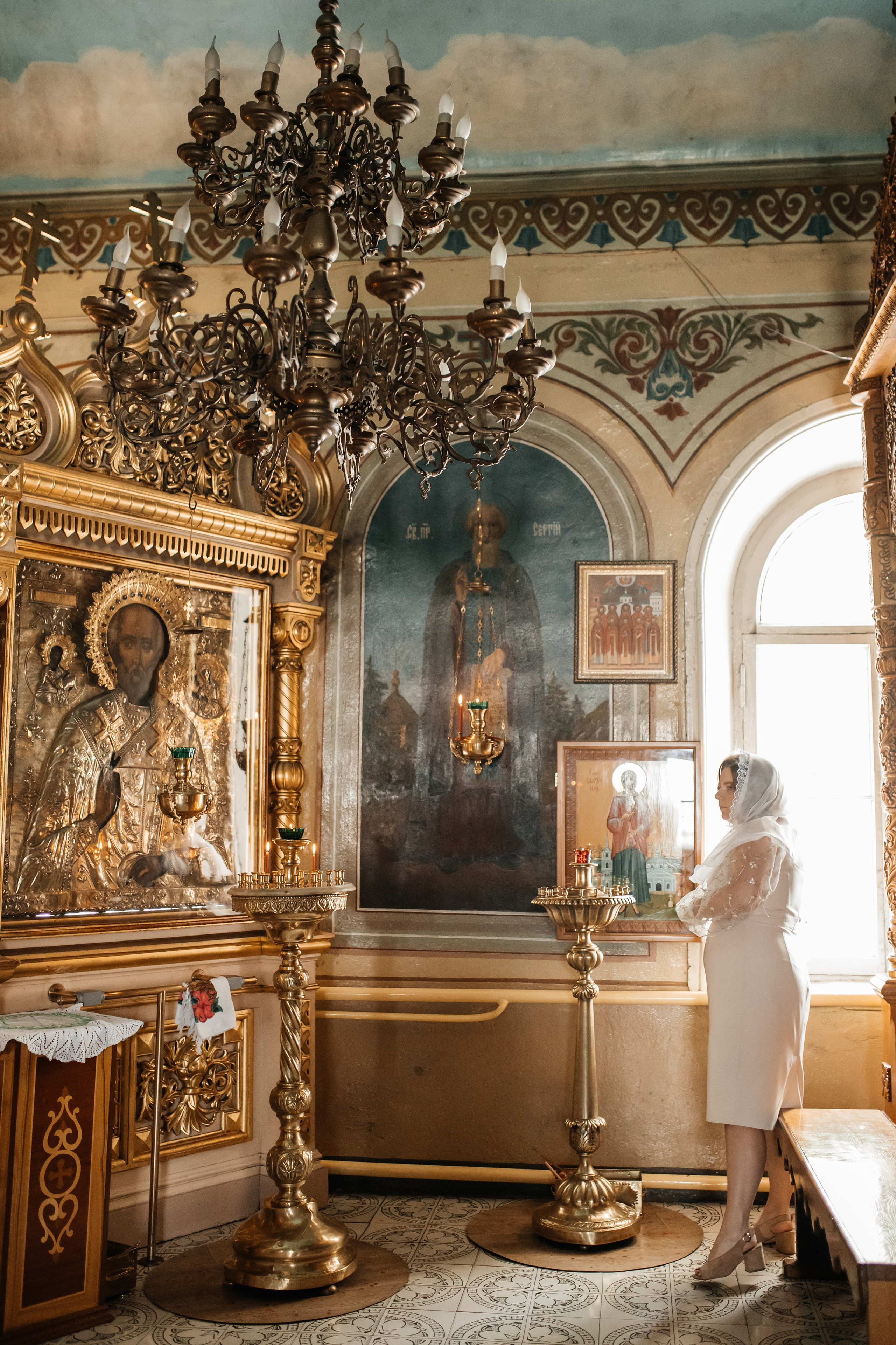 Венчание. Церковь Воздвижения Честного Креста Господня в Татаринцево. Фотограф Валерия Горбунова Подольск Бутово Видное Щербинка