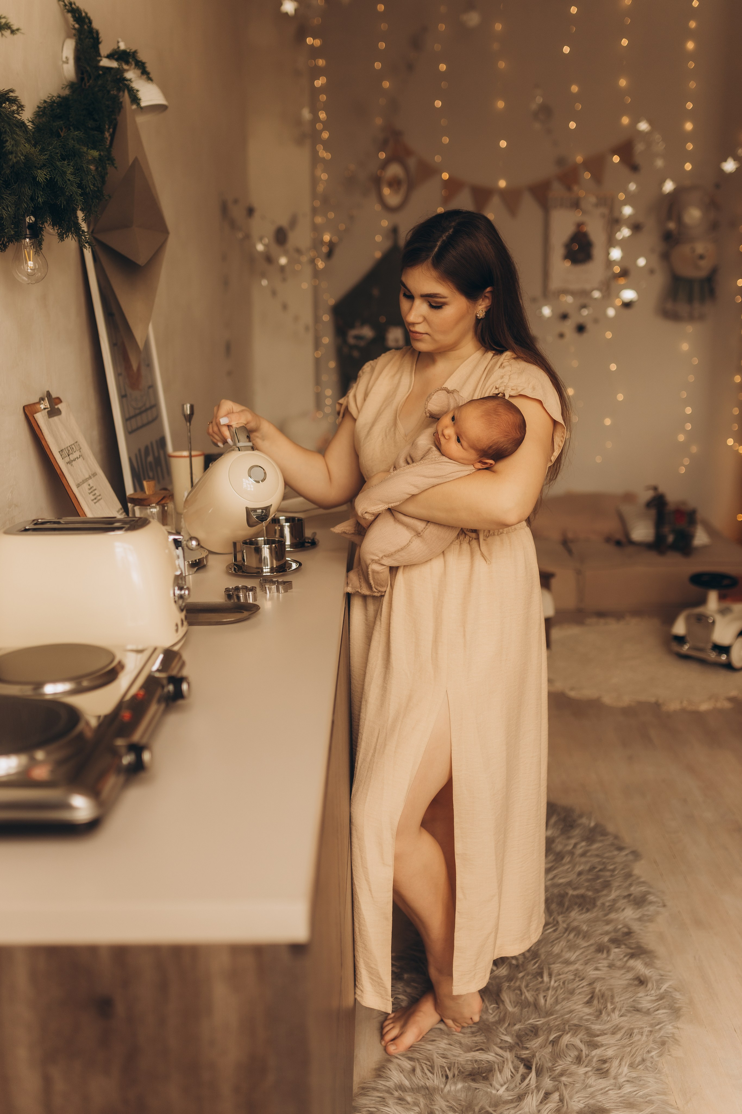 Мама и малыш. Первый месяц вместе. Фотограф в Ставрополе Svetlana Matveeva