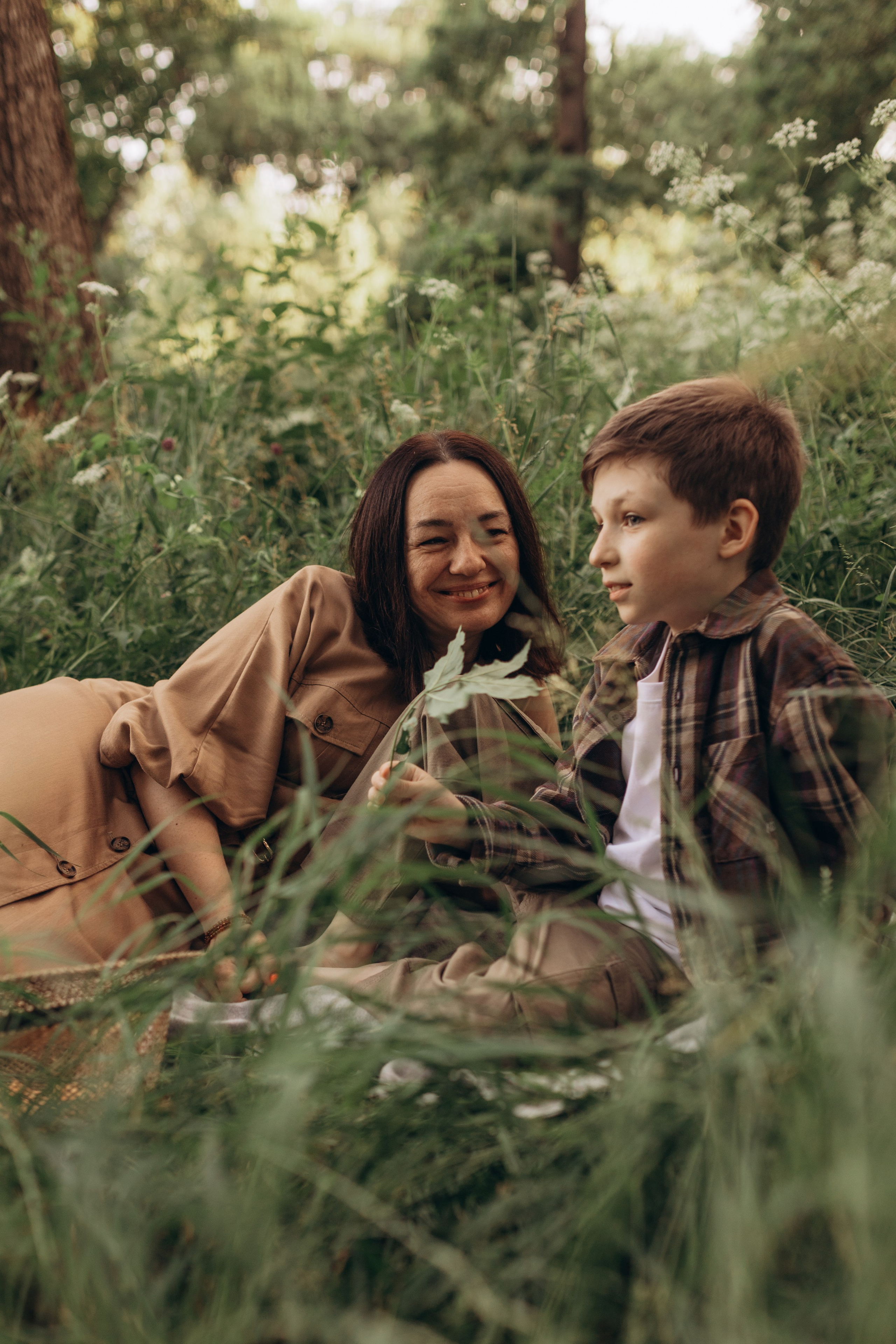 Прогулка по Ртищевскому пруду с прекрасной семьёй Ларисы её мамой и сыном Глебом. Фотограф в Ставрополе Svetlana Matveeva