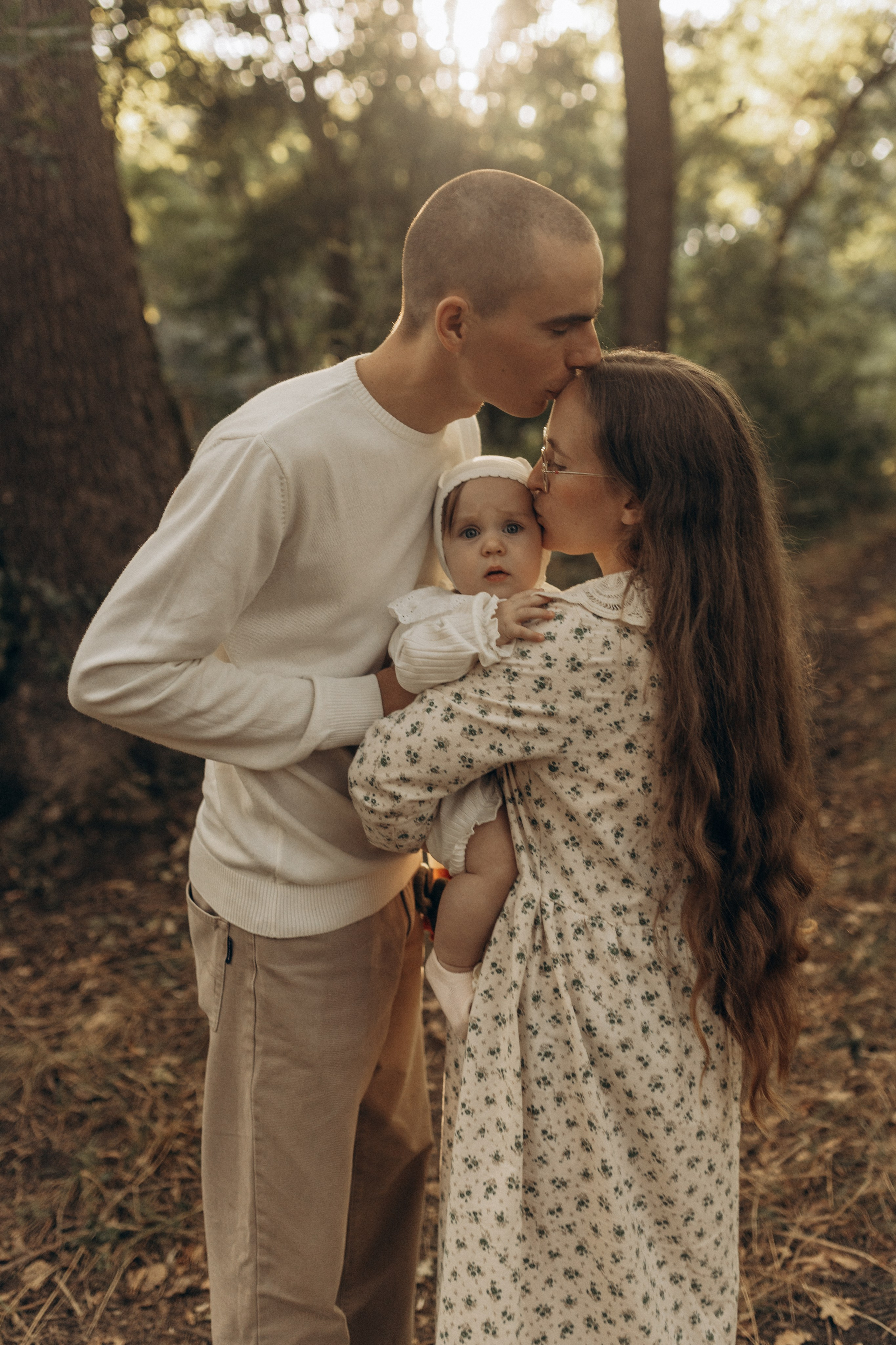 Семейная фотосессия маленькой Анюты с родителями. Фотограф в Ставрополе Svetlana Matveeva