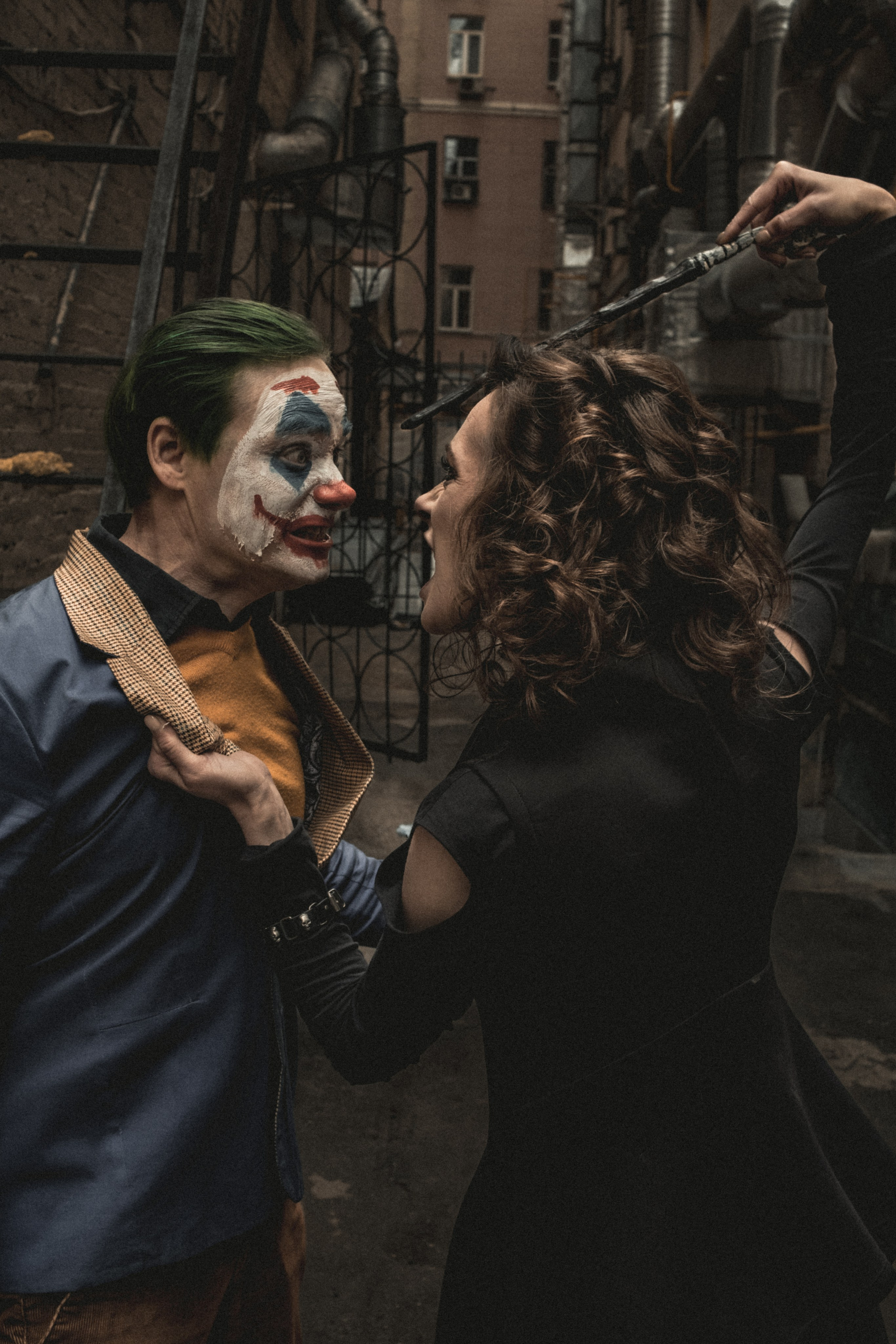 Схватка Джокера и Беллатрисы. Портретный фотограф в Москве Виталий Сабирзянов