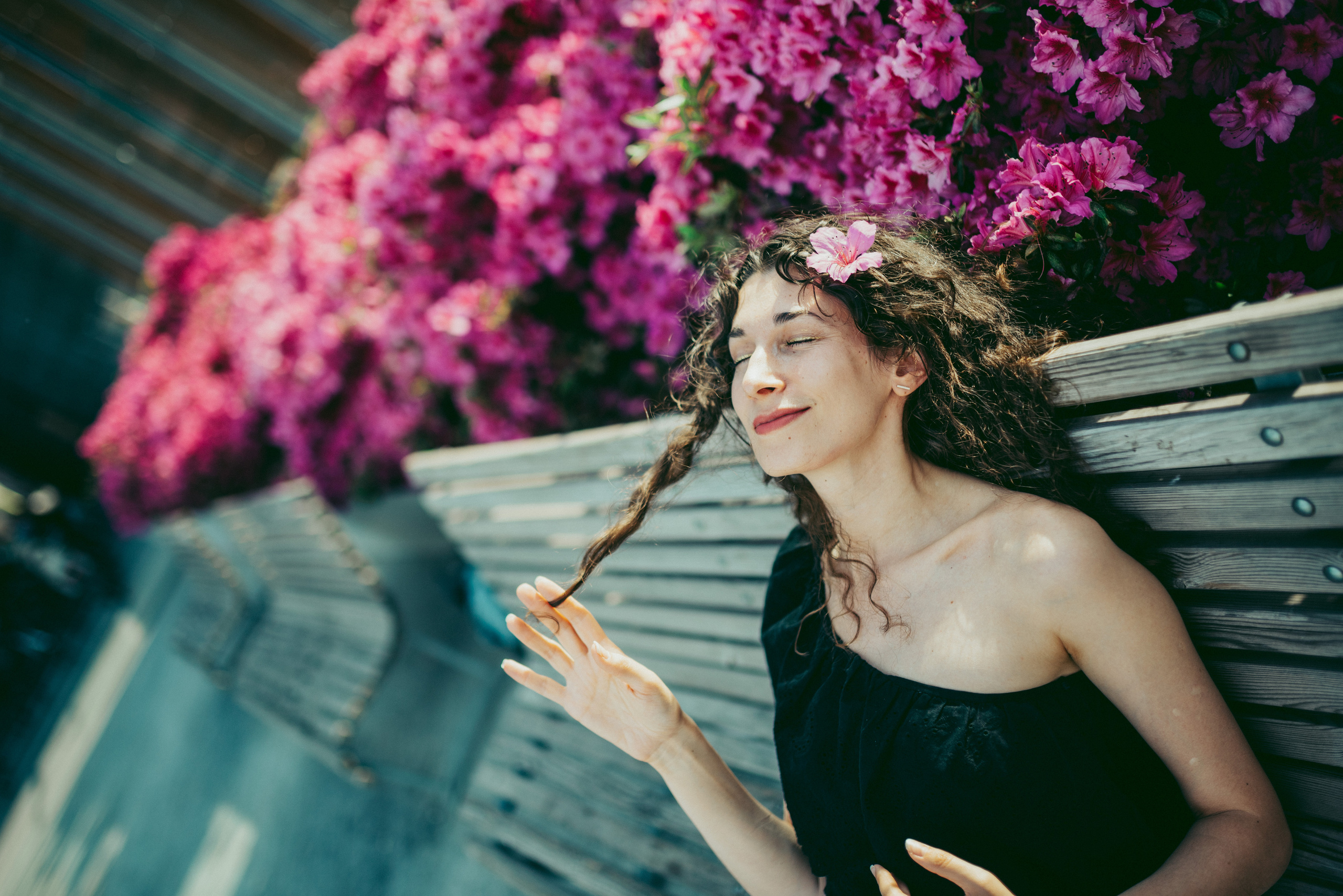 Natalia in Milano. Photographer Vasilisa Gordeeva