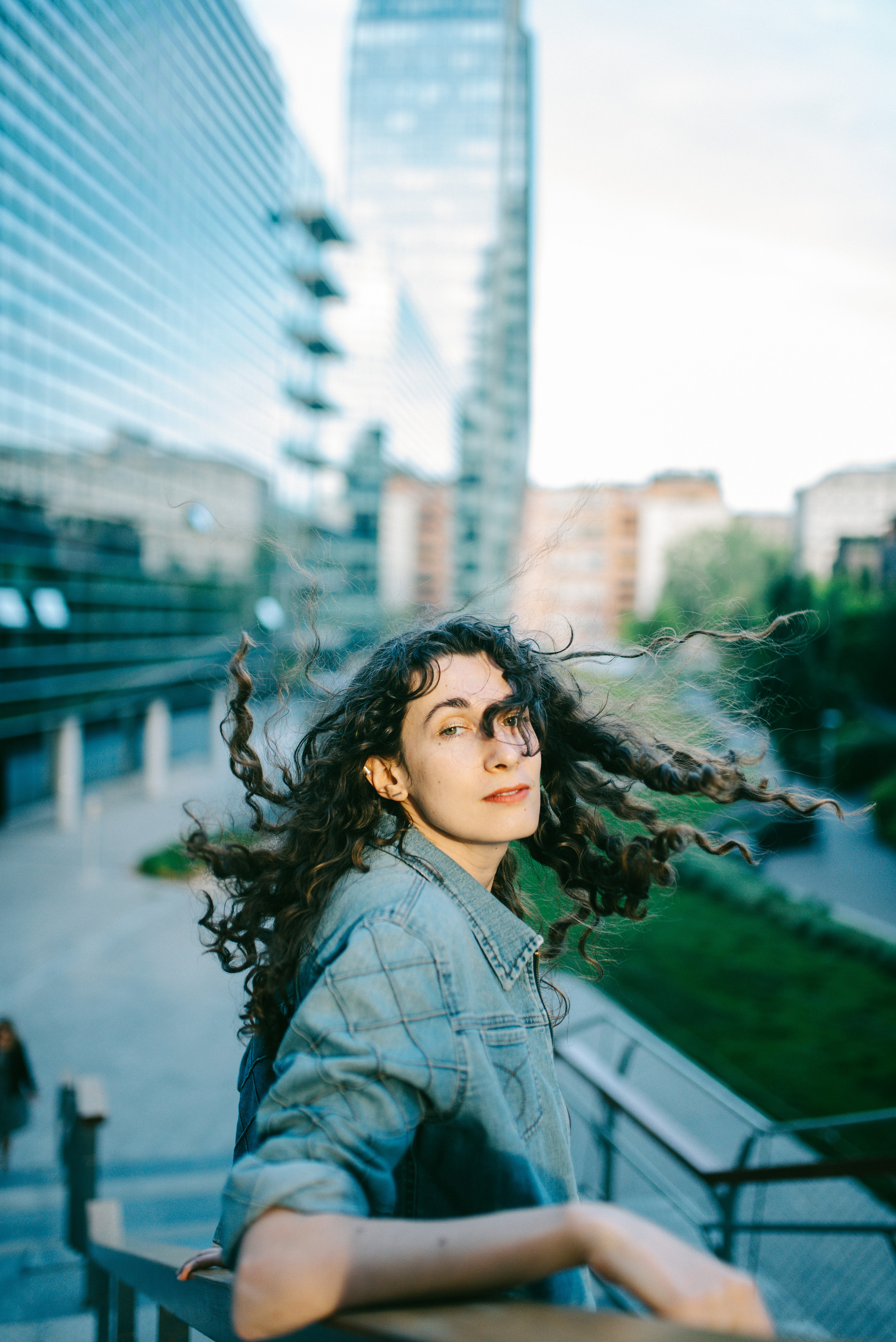 Natalia in Milano. Photographer Vasilisa Gordeeva