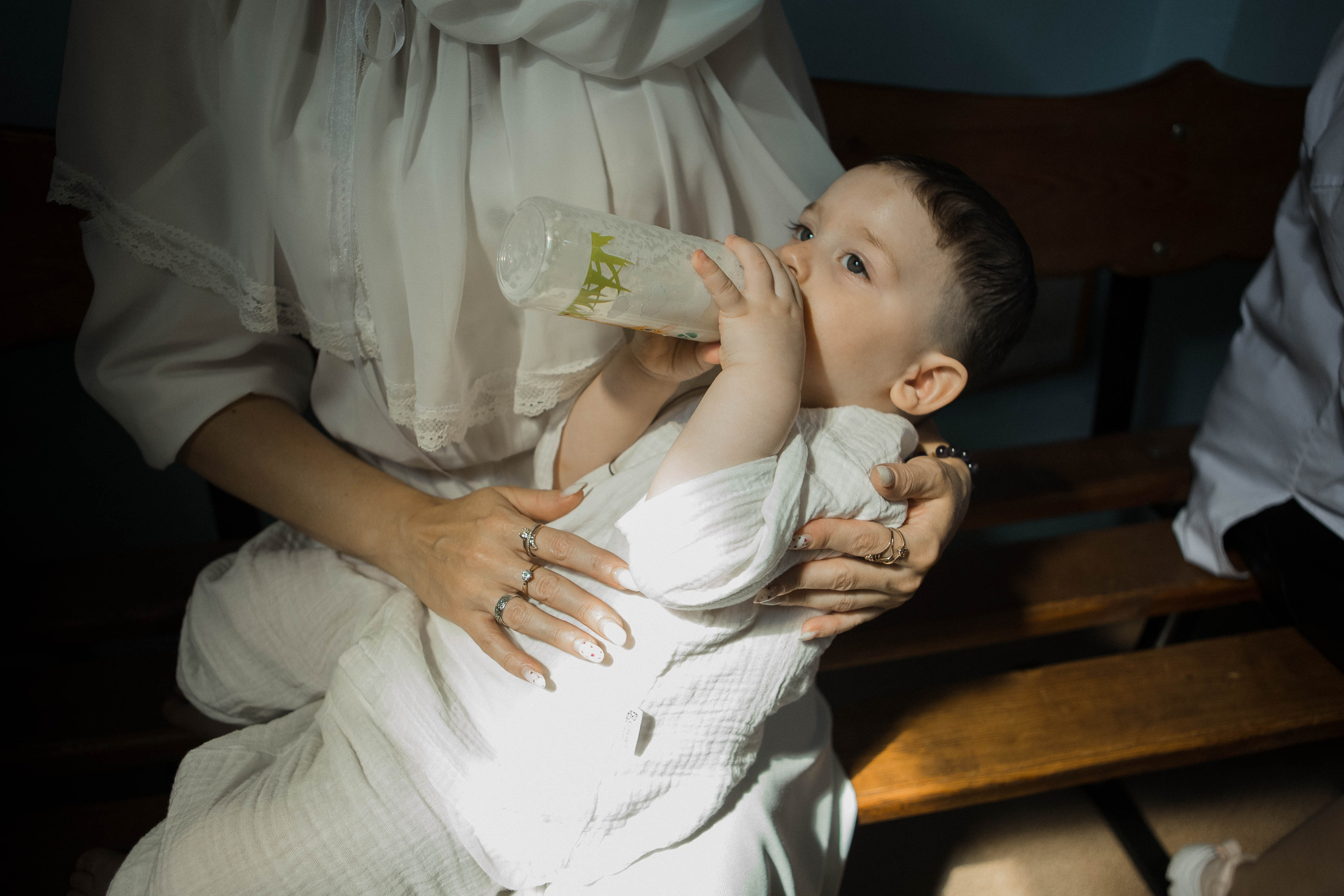 Таинство крещения Тимофея. Фотограф Марина Александрова