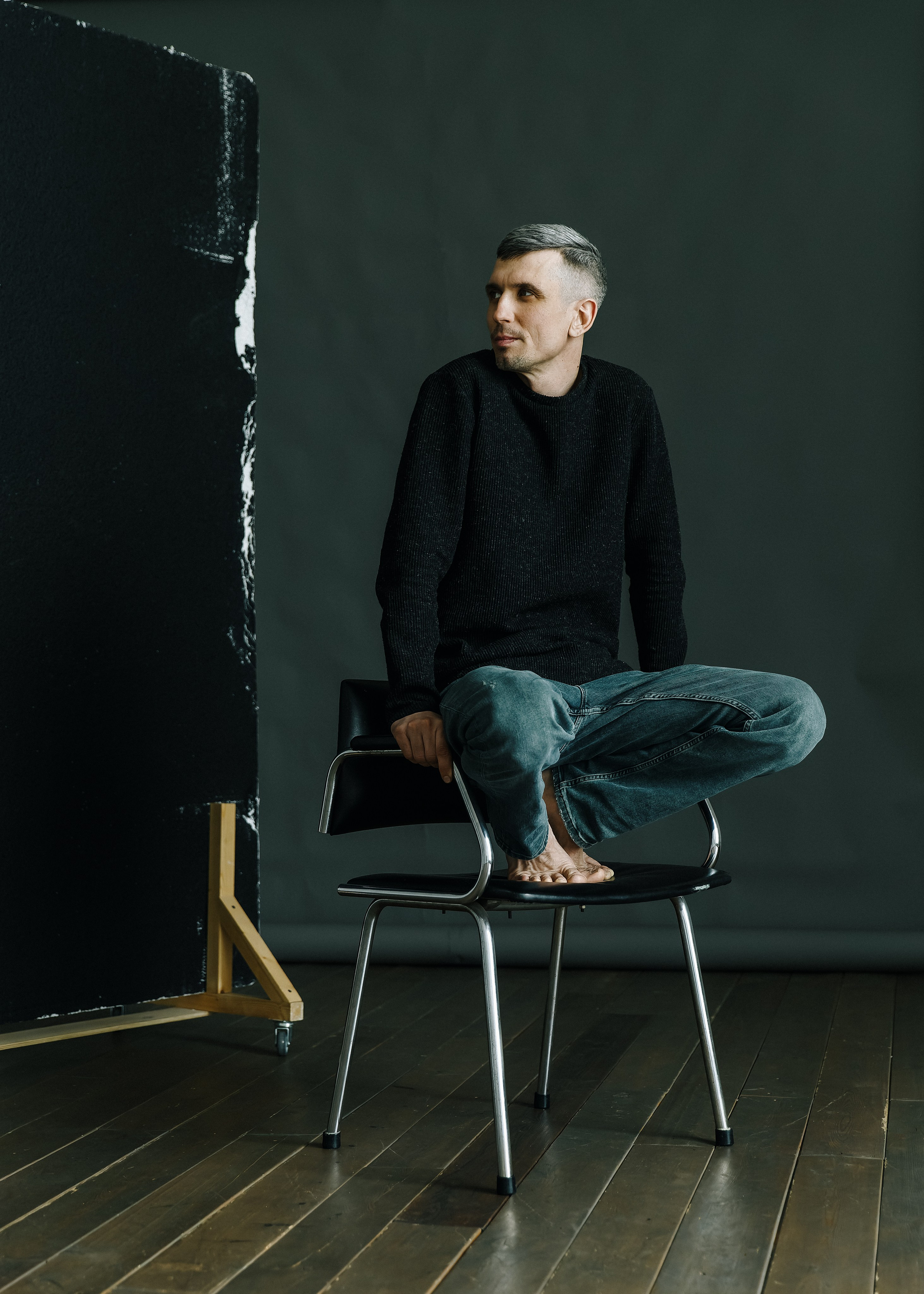 Дима — мужской портет в студии. Свадебный и портретный фотограф в Санкт-Петербурге Анна Демьянова