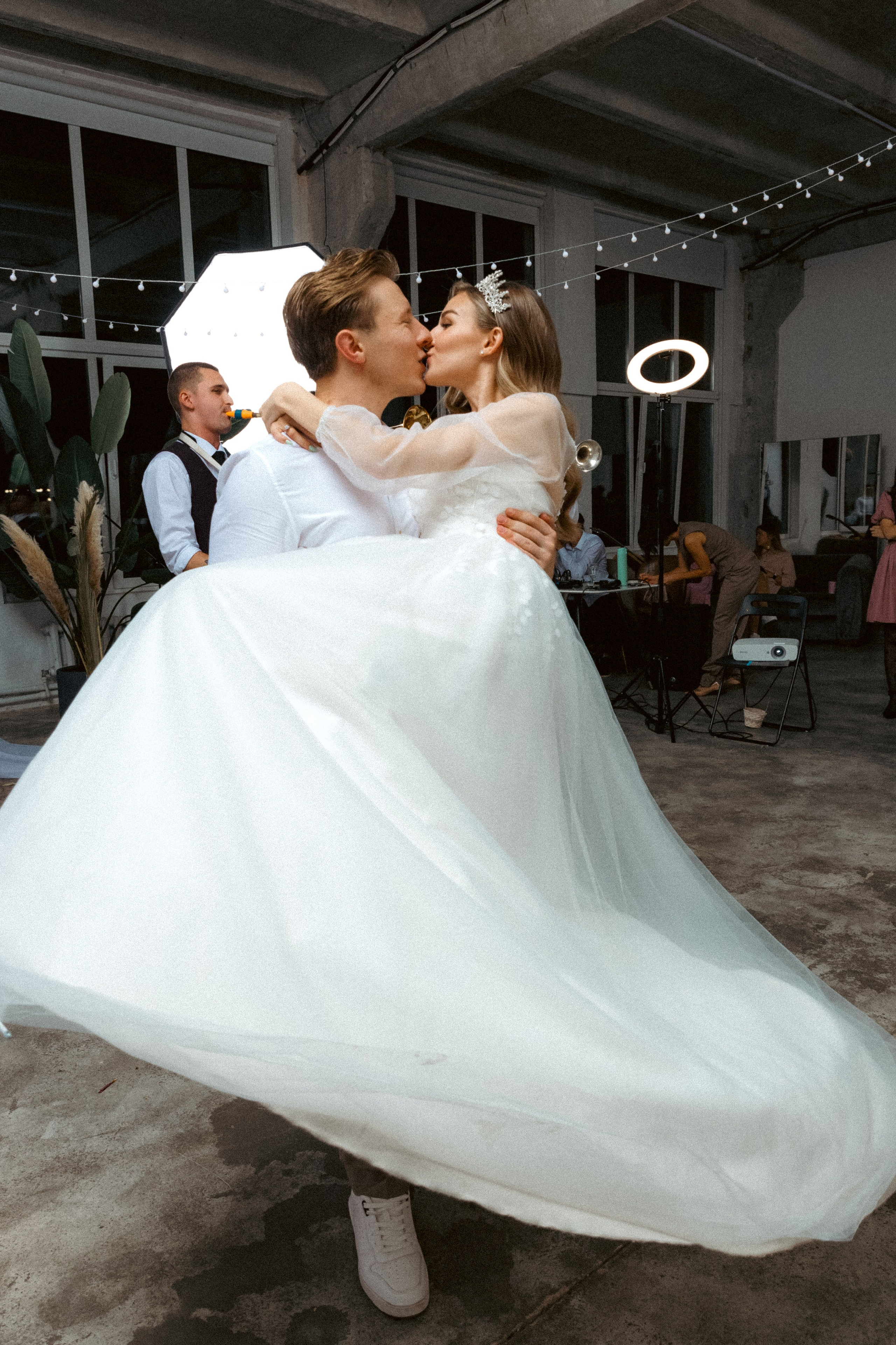 Ангельская свадьба. Свадебный фотограф Москва