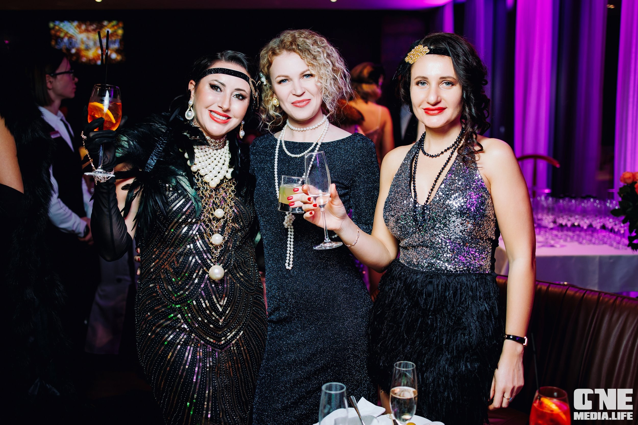 Вечеринка в стиле GATSBY. One Media Life: фоторепортажи, фотоотчеты с мероприятий и заведений