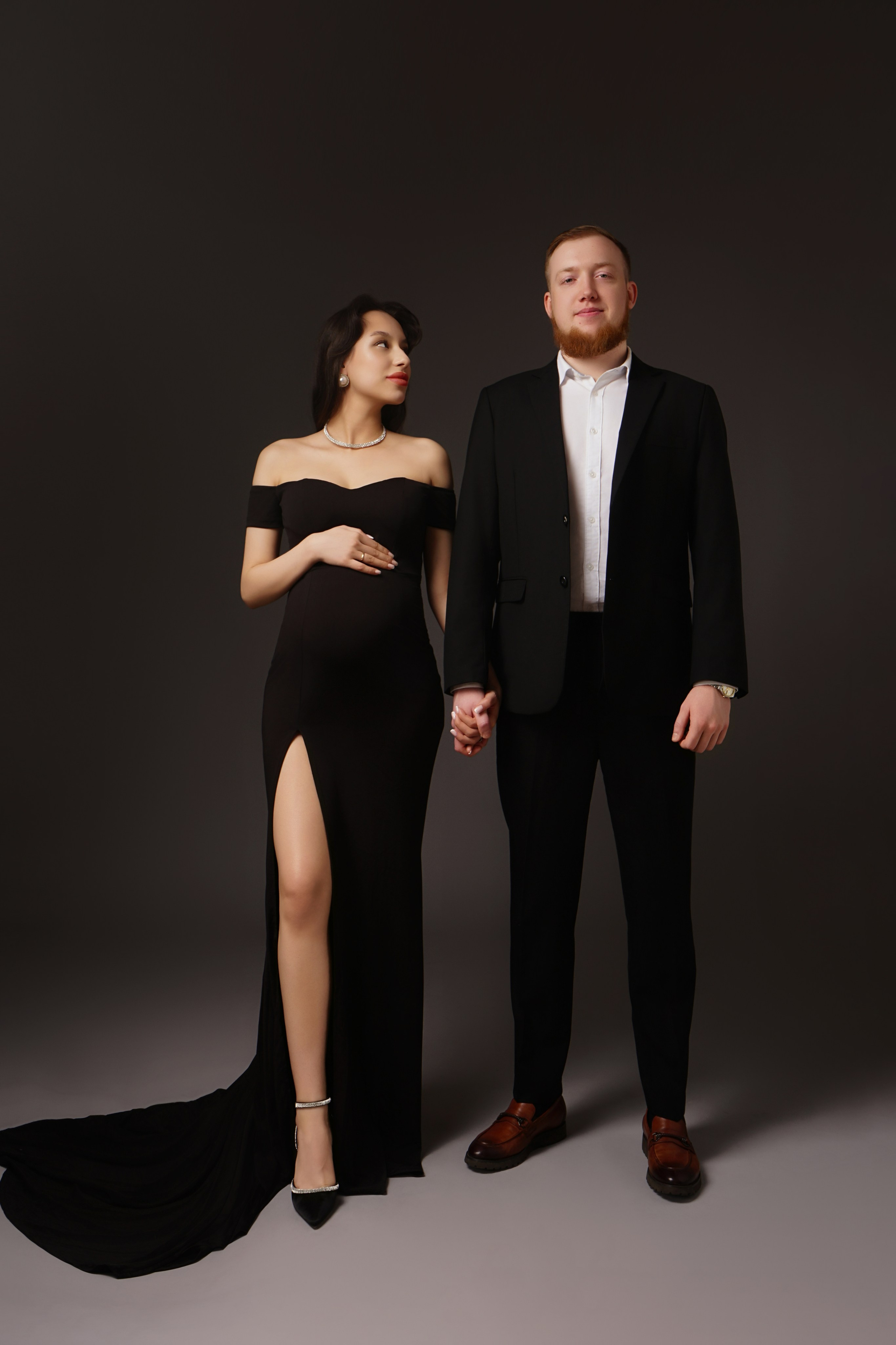 Съёмка беременности в моей фотостудии «НЕБО». Женский фотограф в Химках Алёна Ленёва