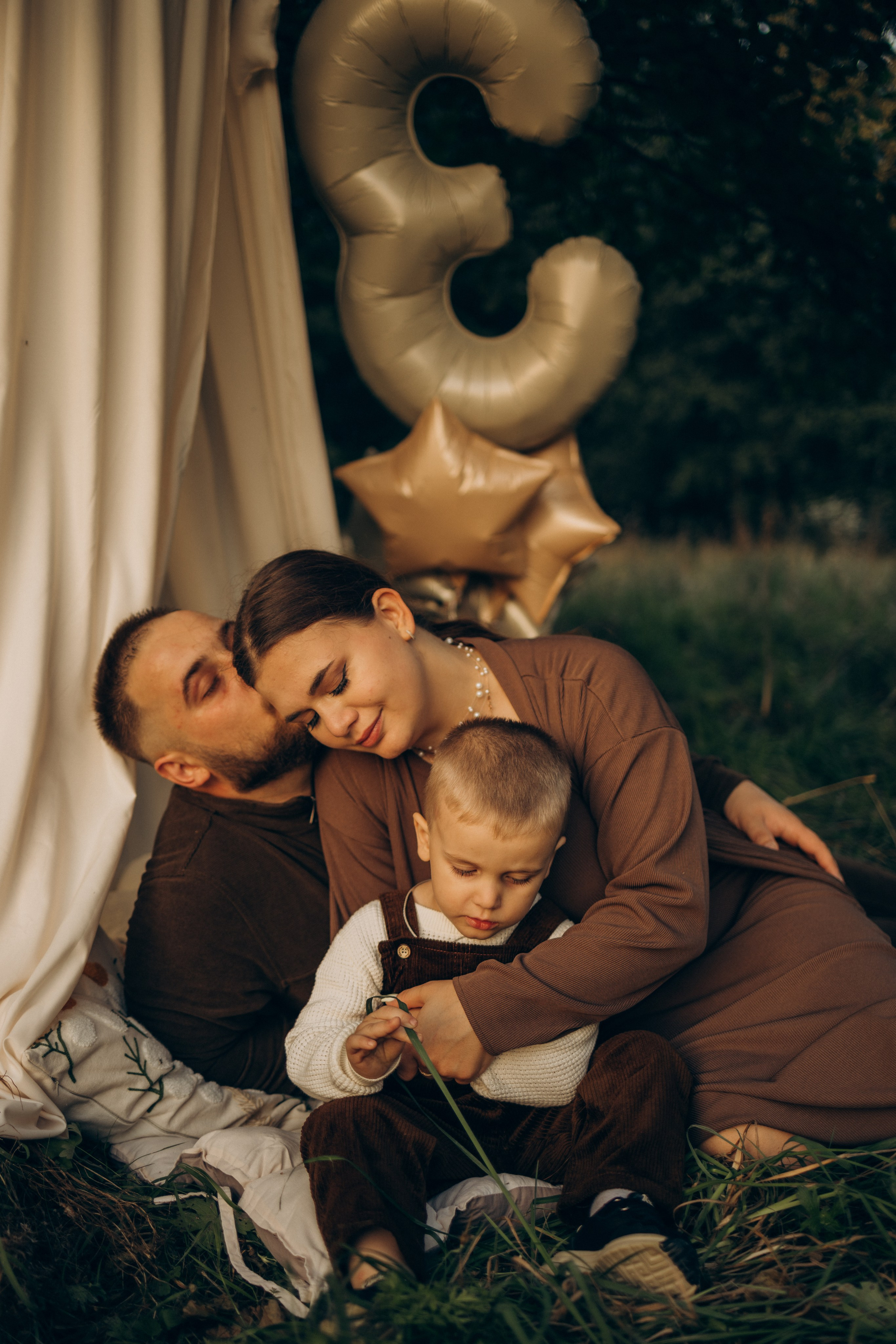 3 годика малышу (7.09.2025 г.) г. Жуков (Калужская обл.). Надежда Стар семейный и церковный фотограф в Жукове и Калужской области