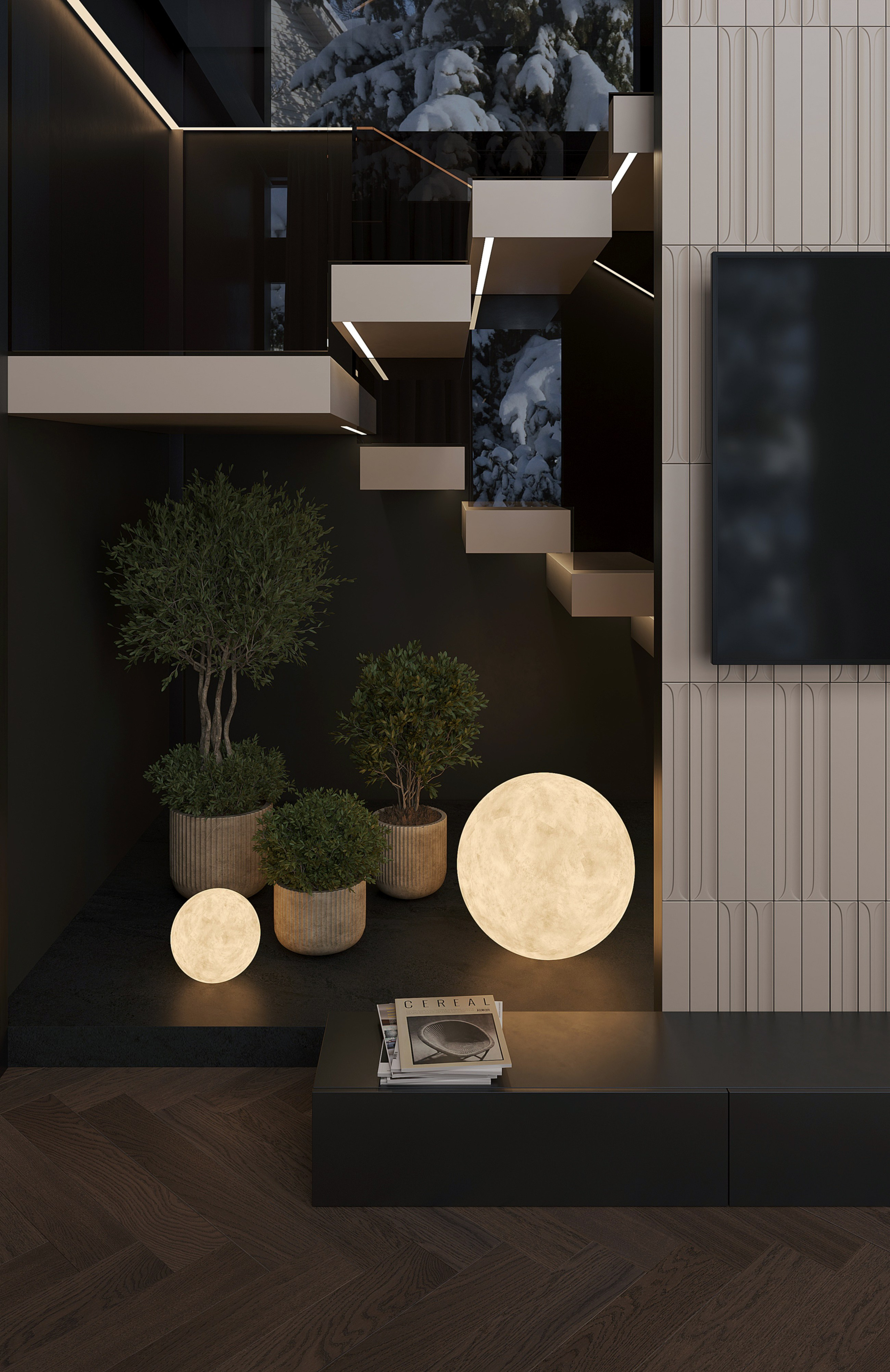 Проект Фахверк Омск. Студия дизайна интерьера Лактионовой Елены