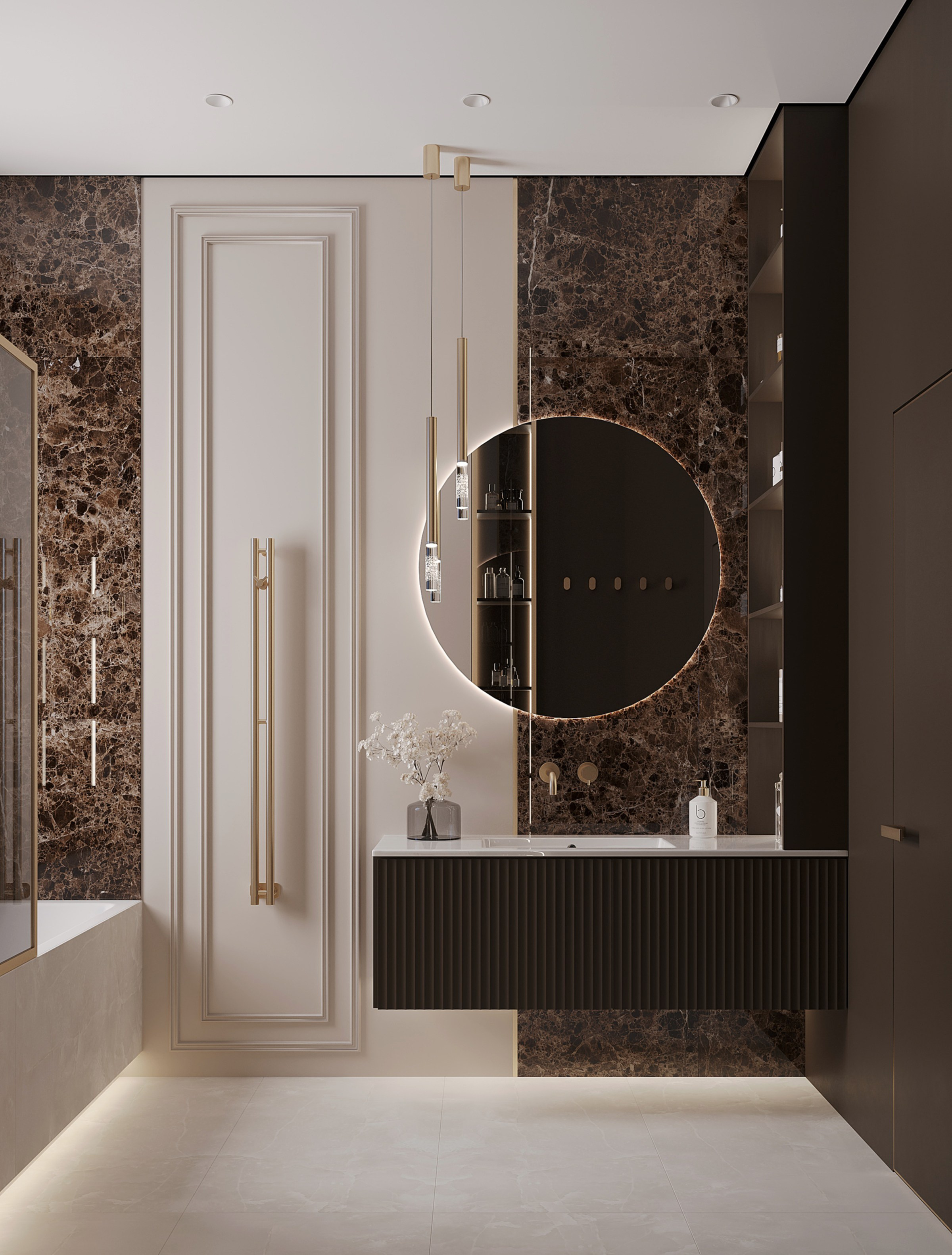 Проект Дома Казань. Студия дизайна интерьера Лактионовой Елены