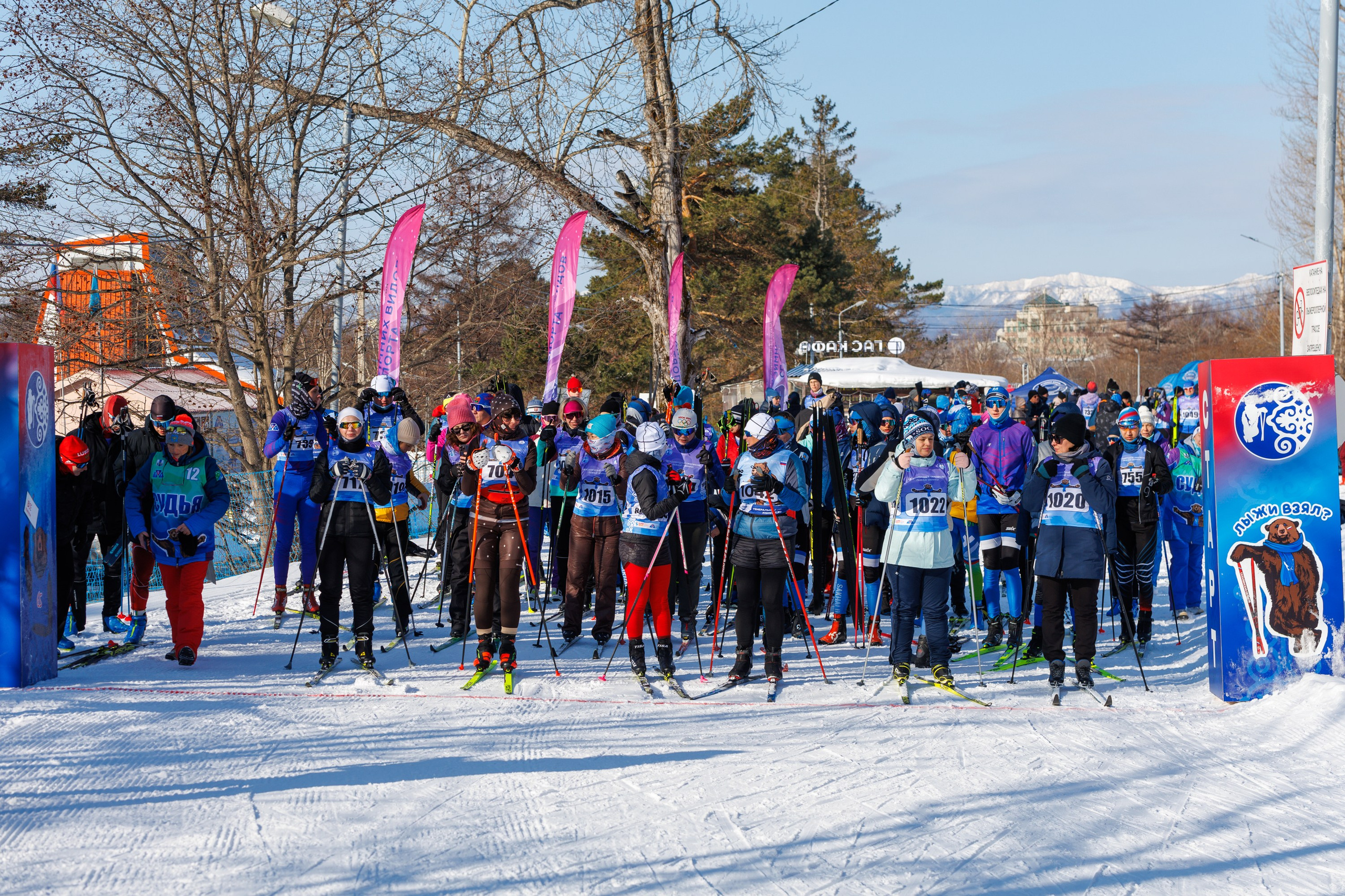 ХХVI Лыжный марафон пам. Фархутдинова | Сахалин. Свадебный, семейный и репортажный фотограф в Южно-Сахалинске Артур Петросян