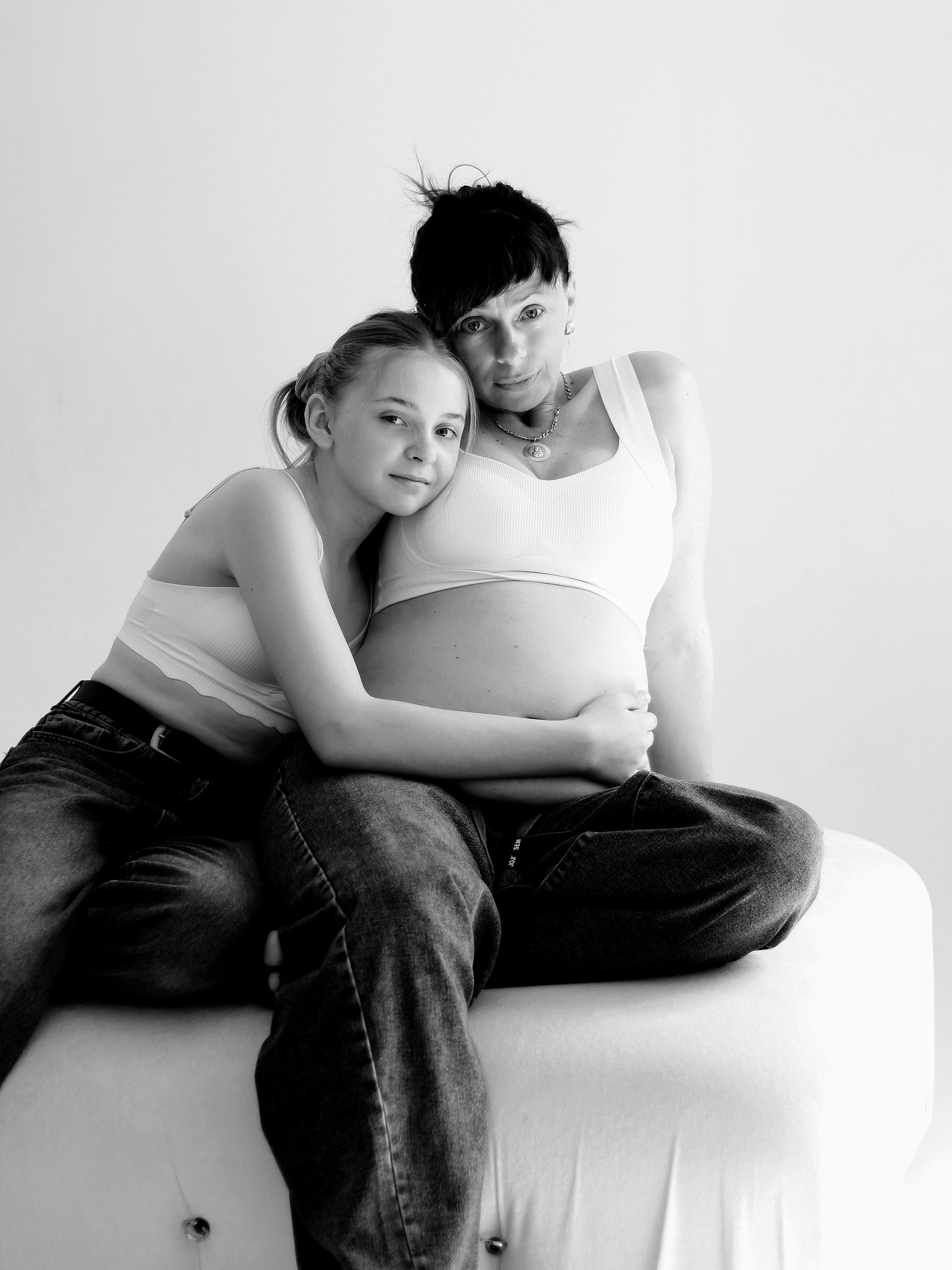 Мама и дочь. Photography Eva