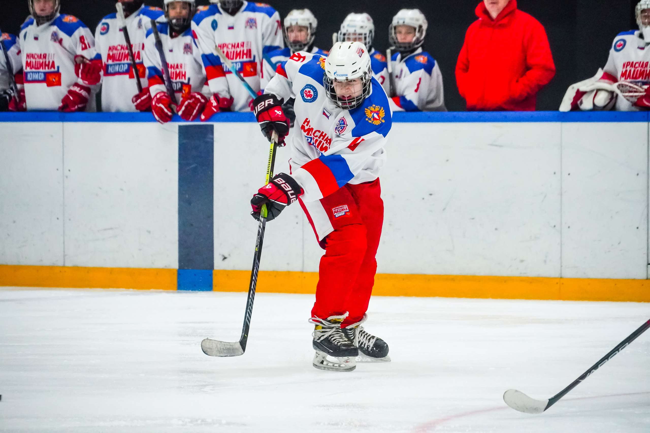 Красная Машина Юниор — Динамо. Спортивный фотограф | Москва