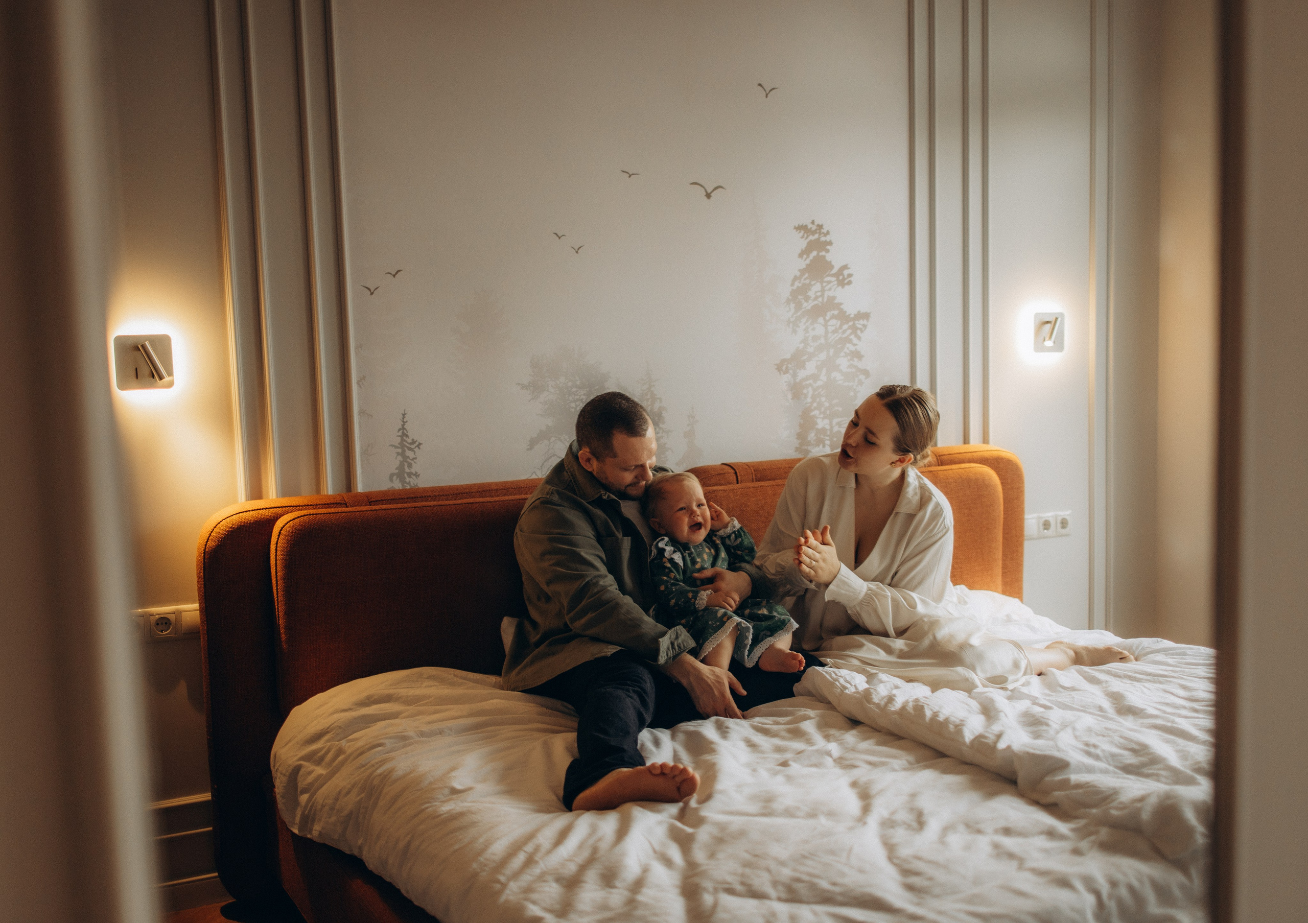 Семейная съемка дома. Семейный и детский фотограф в Москве Антонина Смирнова