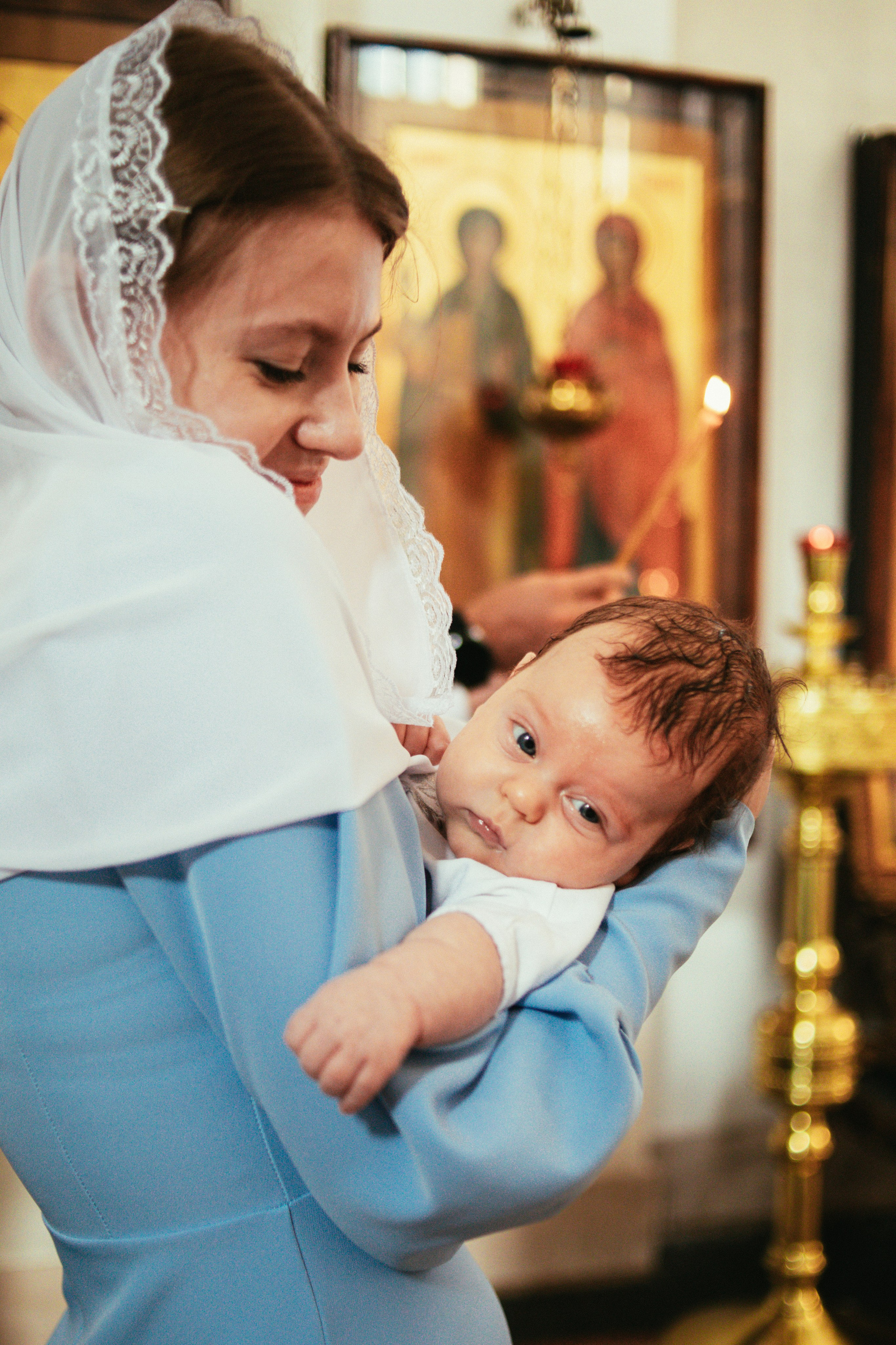 Таинство крещения. Портретный фотограф Алексин/Тула/Москва