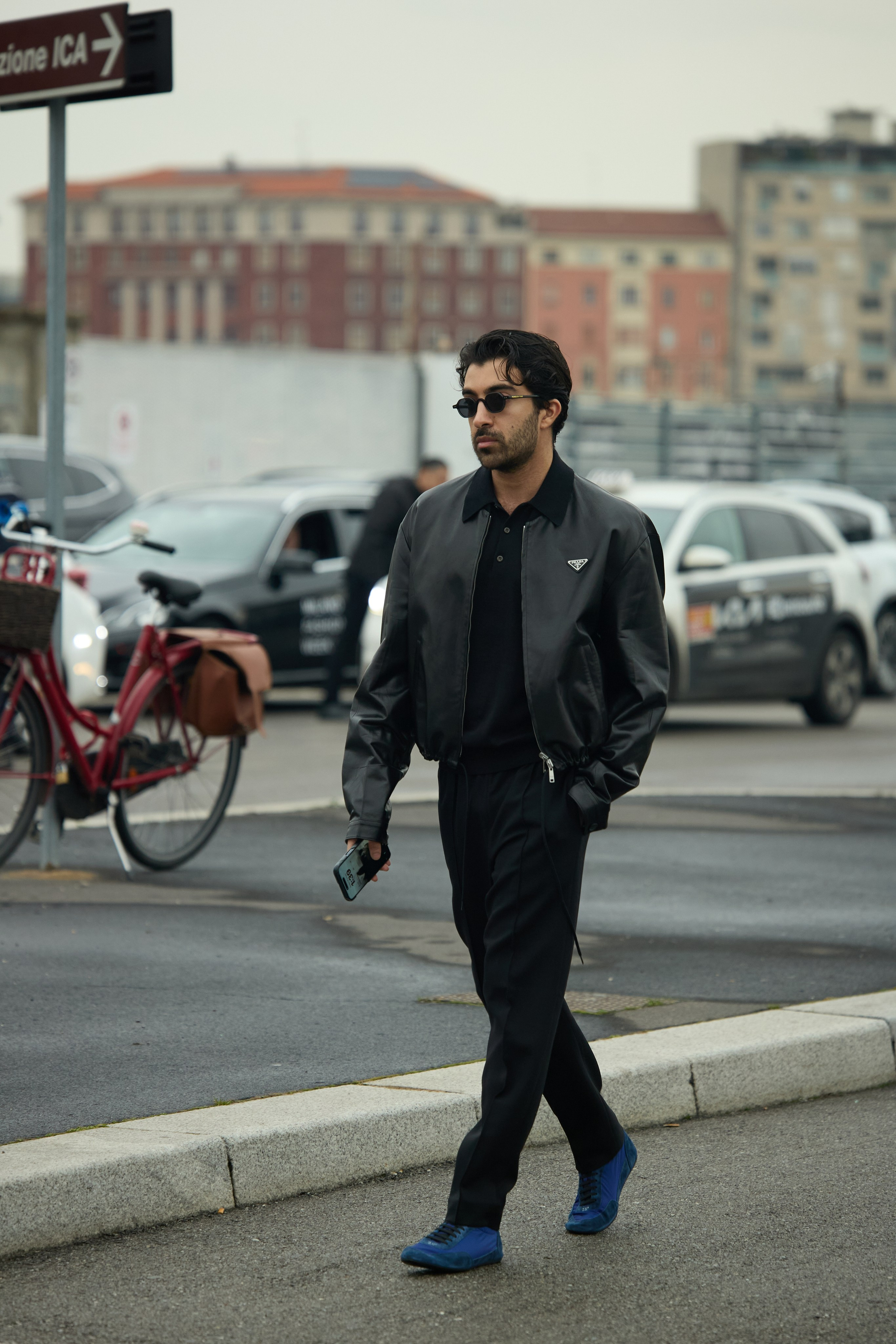 Milan Fashion WeekMens Fall/Winter 25/26 Prada. Photographer in Milan Ivan Goncharov