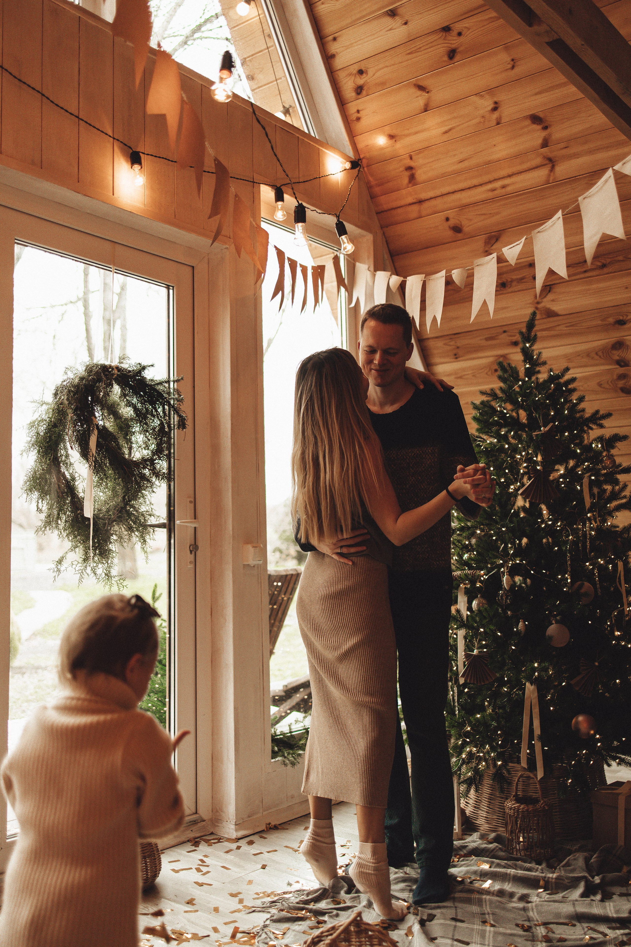 Новогодняя история в домике. Семейный и детский фотограф, таганрог, ростов-на-дону