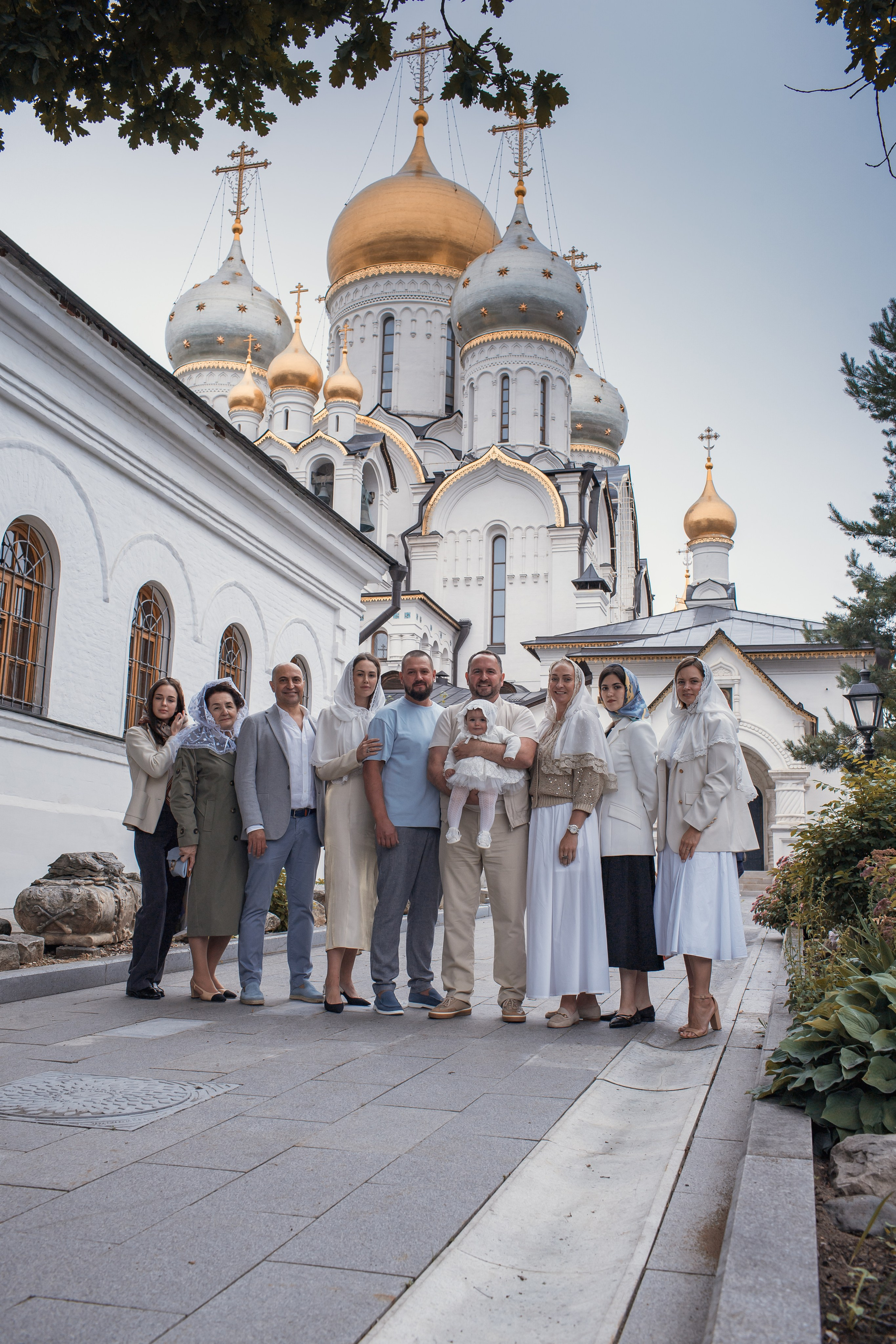 Крещение в Зачатьевском Монастыре. Профессиональный фотограф в Москве и Мо Мария Шантарёва
