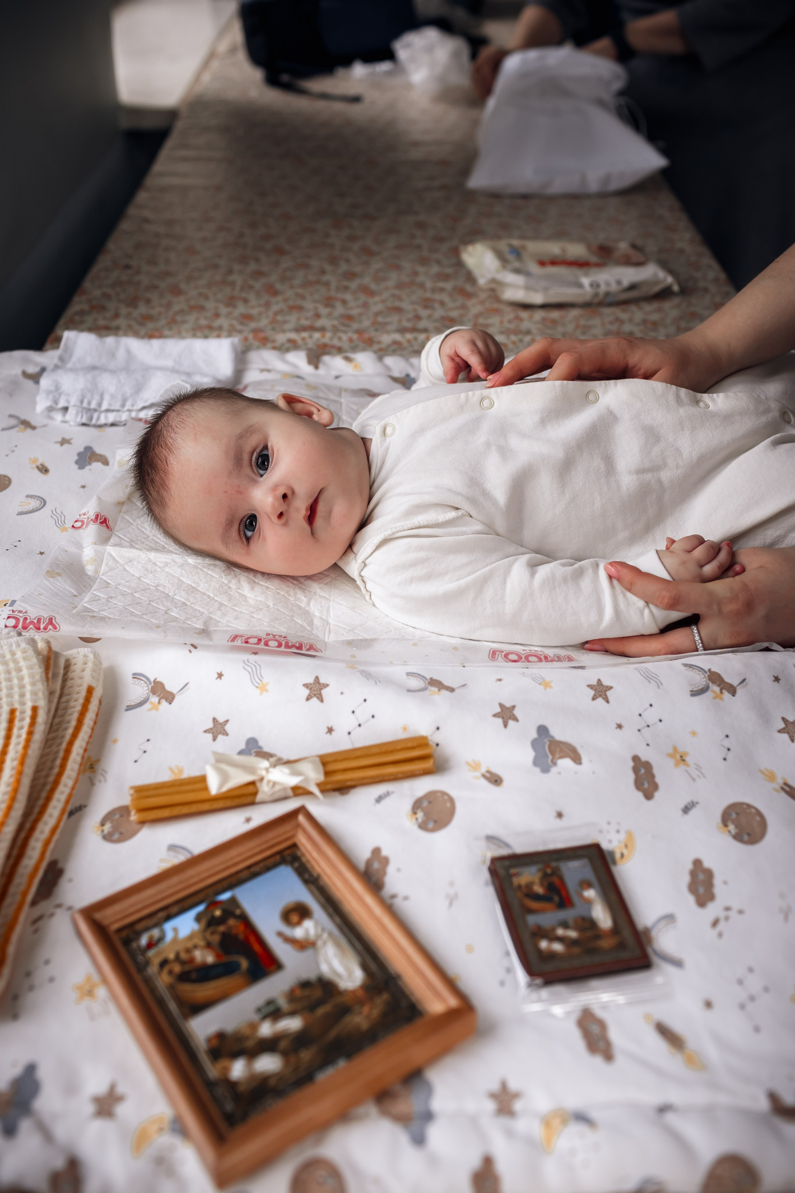 Крещение в Храме Влахернской иконы Божией Матери в Кузьминках. Профессиональный фотограф в Москве и Мо Мария Шантарёва