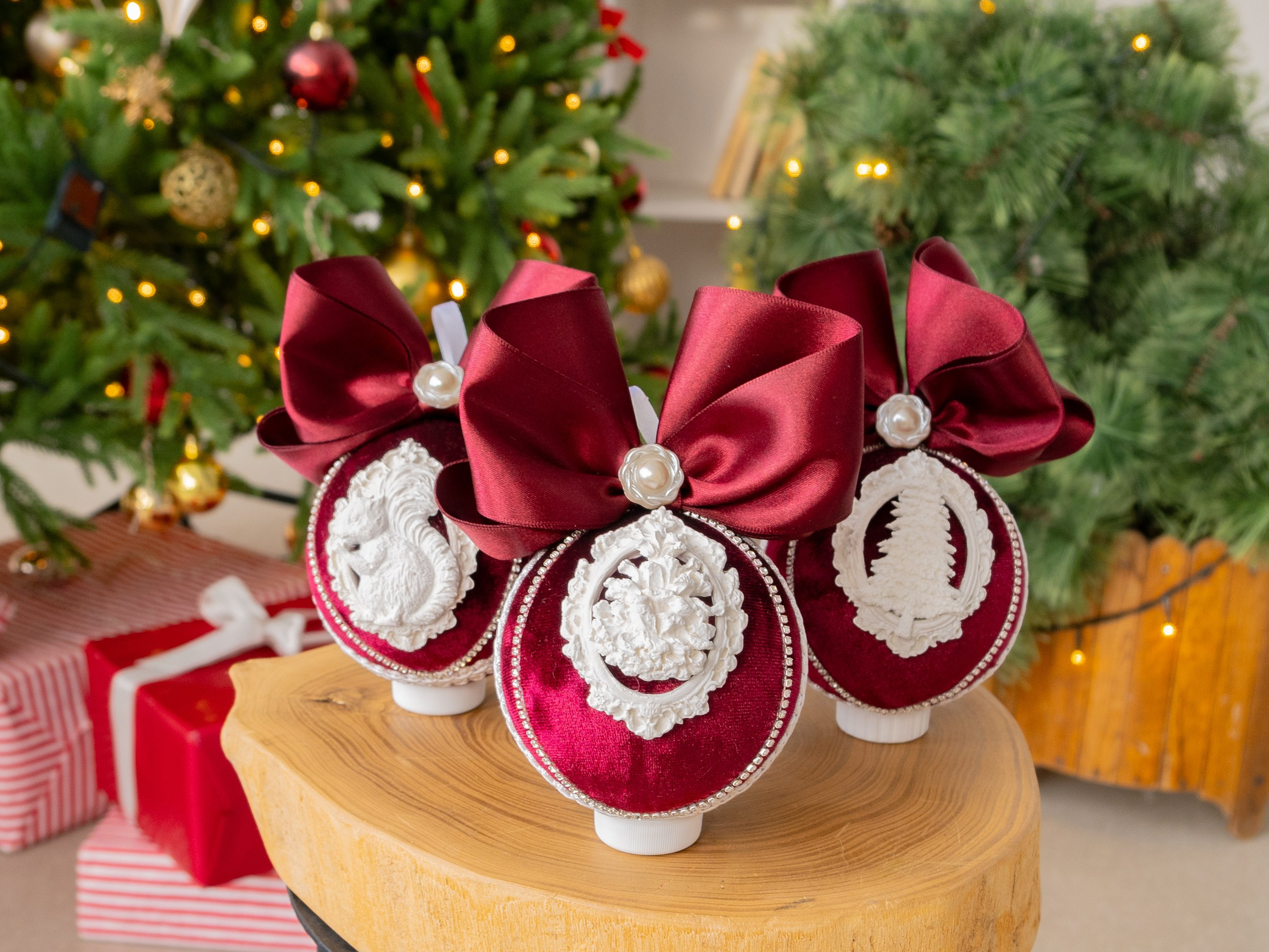 Елочные игрушки ручной работы / Fairytale decor