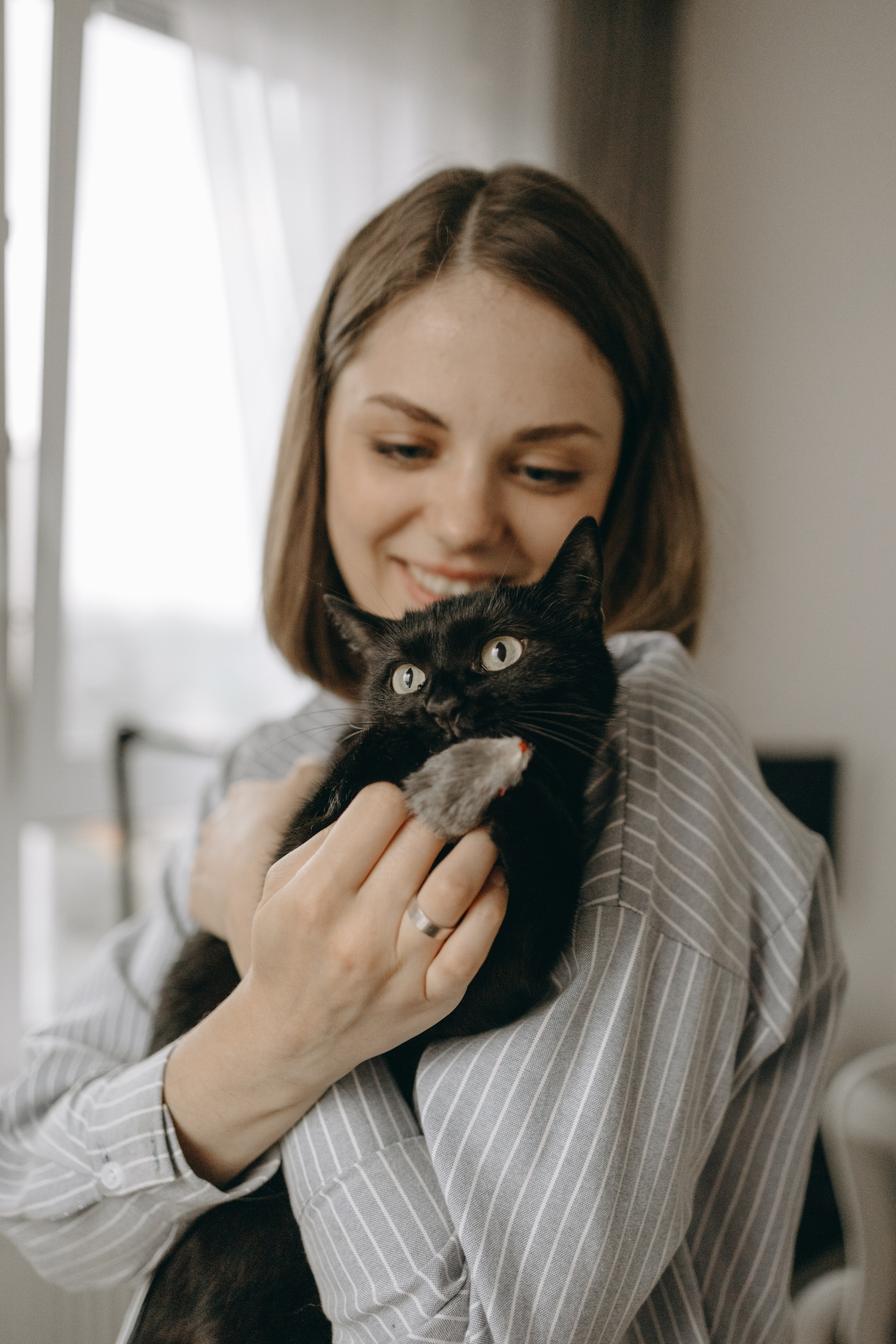 Настя, Никита и их Гром и Мяу. Фотограф — Анималист | Санкт-Петербург