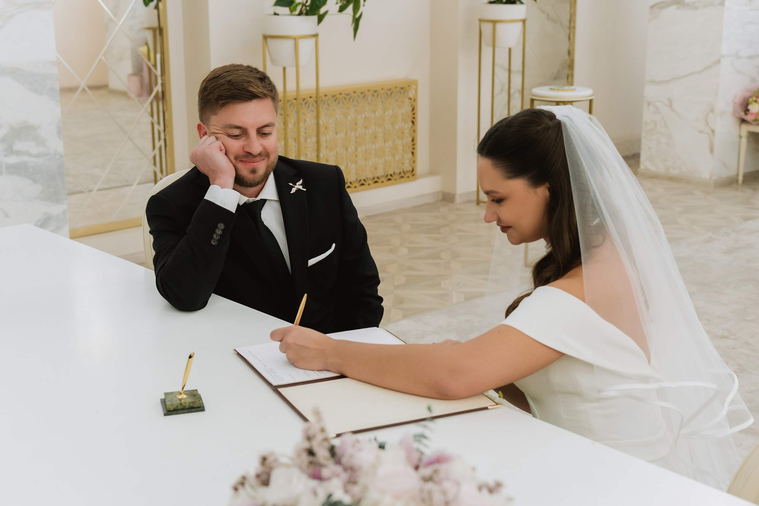 Свадьба Наталии и Вячеслава. Свадебный фотограф в Москве Яна Деньгина